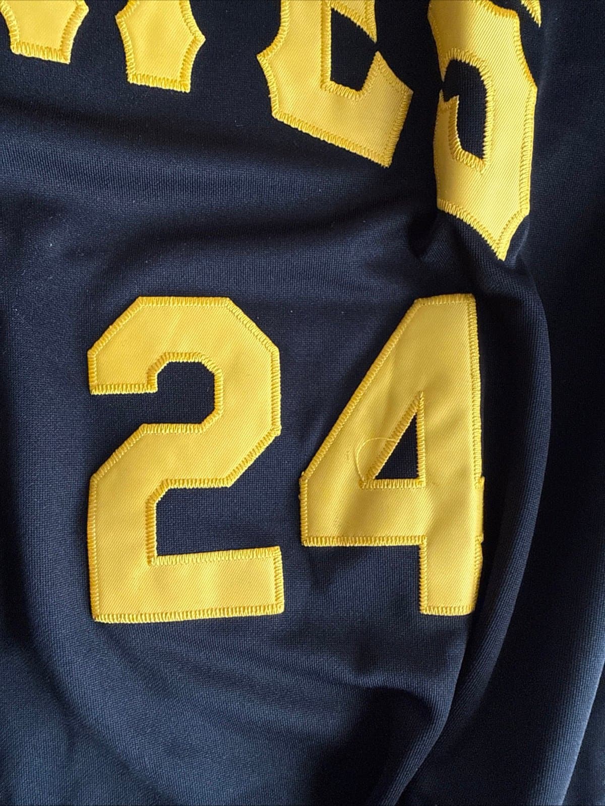 Men’s Mitchell & Ness Barry Bonds #24 Pittsburgh Pirates 1986 BP Jersey Sz XL - Thumbnail 6