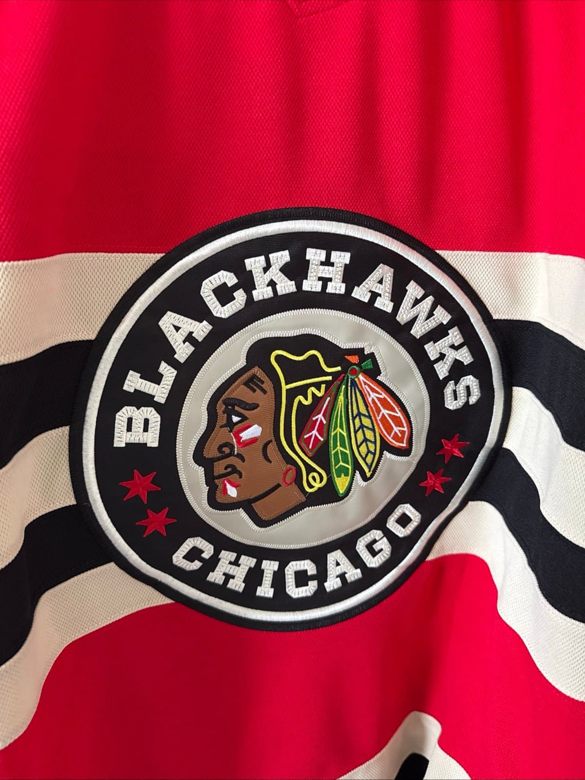 Men’s Fanatics Authentic Pro Connor Bedard #98 Blackhawks 25’ WC Jersey Sz 50 - Thumbnail 2