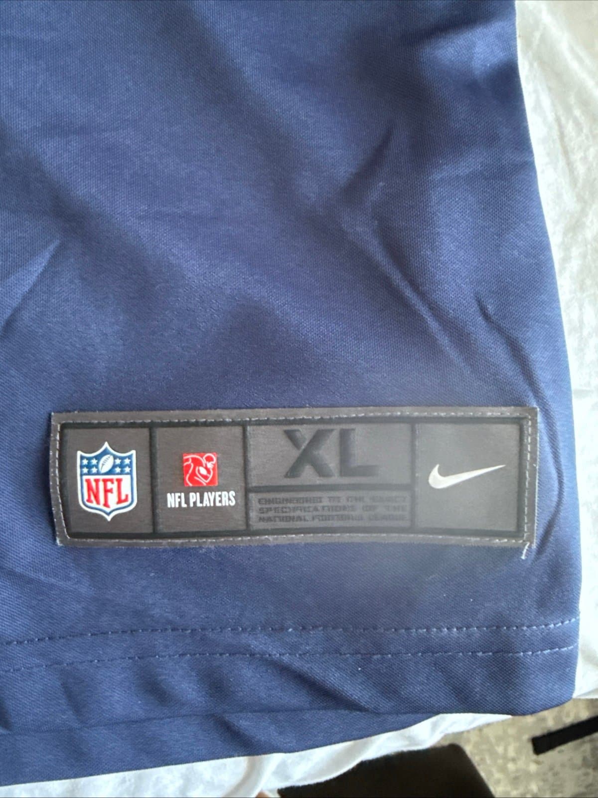 Men’s Nike Troy Aikman #8 Dallas Cowboys Vapor Lmtd Throwback Jersey Sz XL RARE - Thumbnail 3