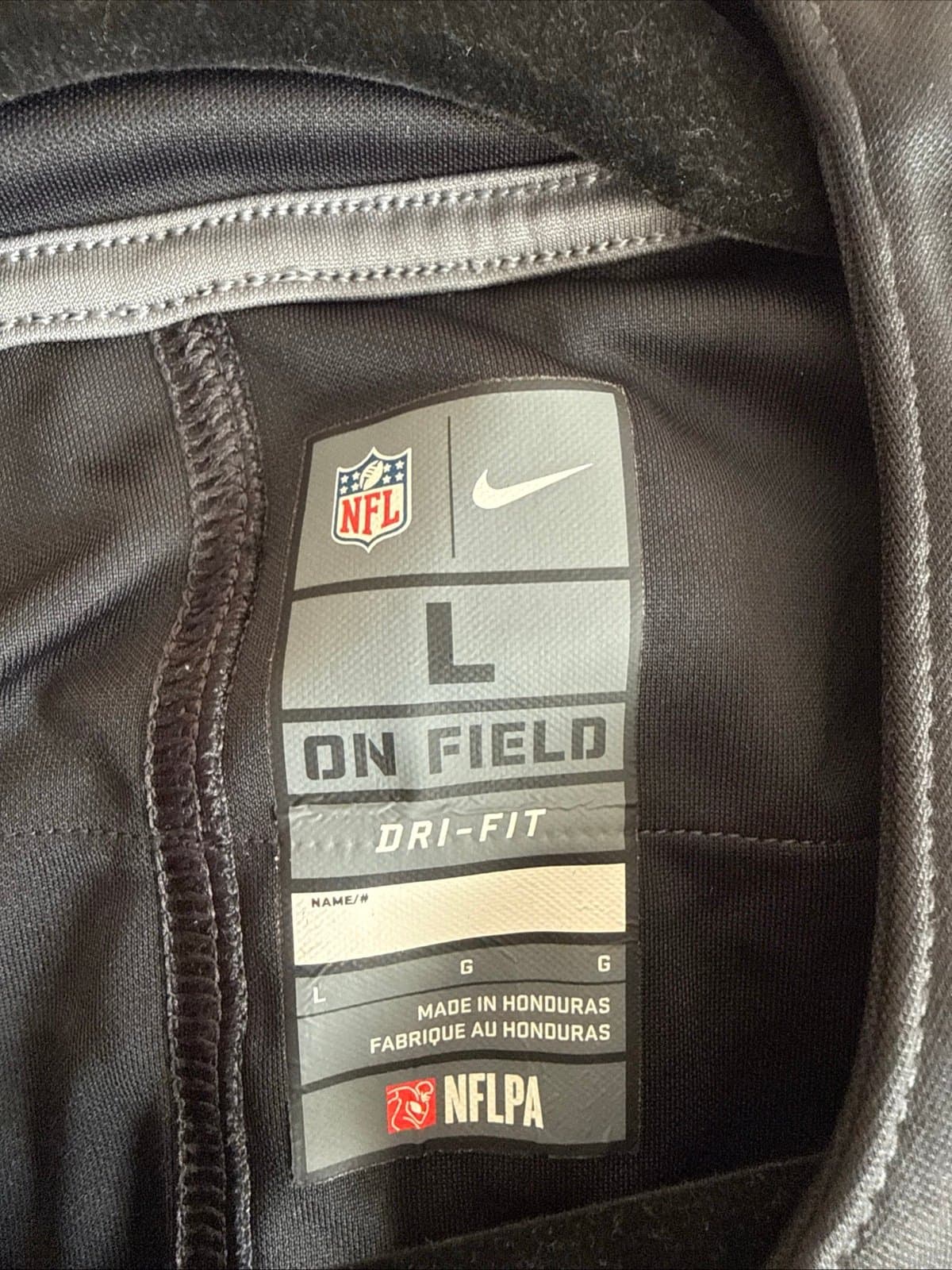 Men’s Nike TJ Watt #90 Steelers Vapor Lmtd Color Rush Jersey Sz L - Black RARE - Thumbnail 4