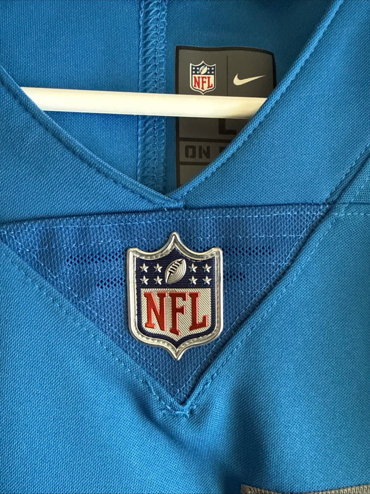 Men’s Nike Aidan Hutchinson #97 Detroit Lions NFL Vapor Lmtd Jersey Sz L - RARE - Thumbnail 5