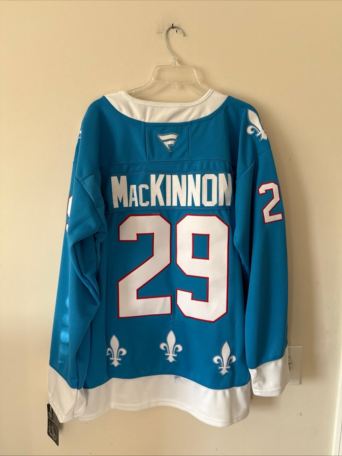 Men’s Fanatics Nathan Mackinnon #29 Quebec Nordiques NHL Jersey Sz 52 - NWT RARE - Thumbnail 8