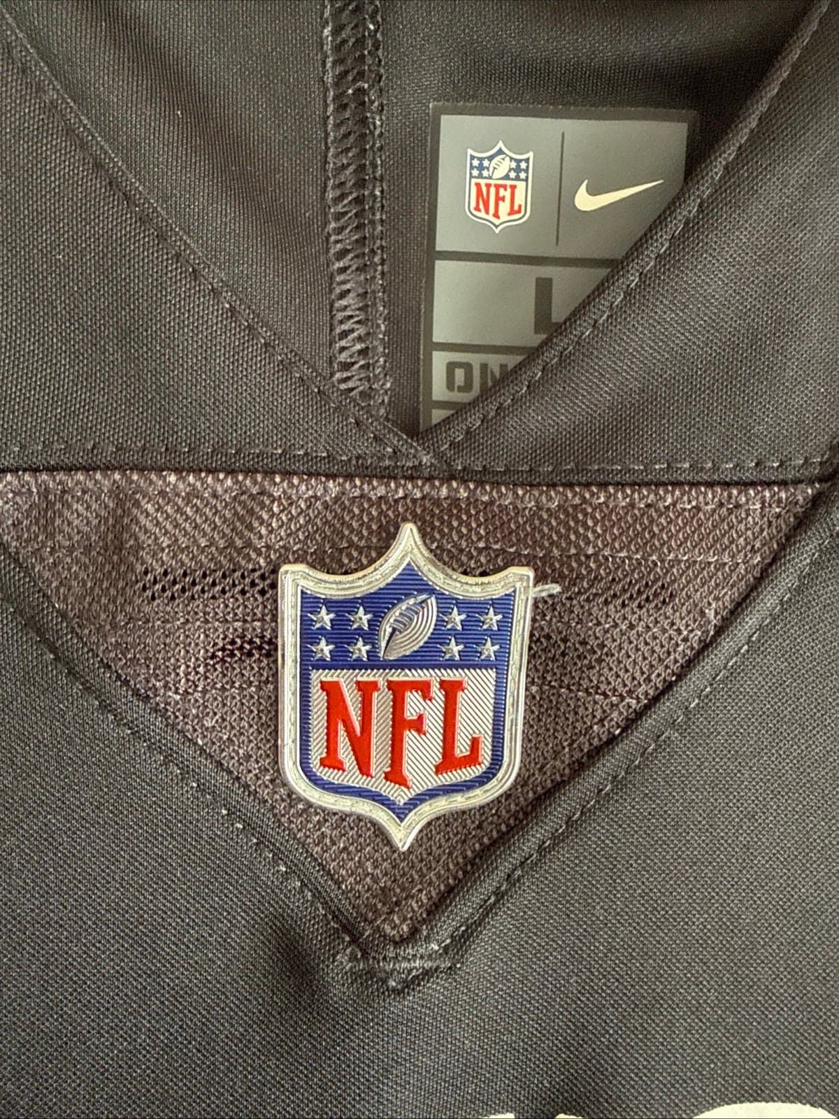 Men's Nike Curtis Martin #28 New York Jets Vapor Limited Jersey Sz L Black RARE - Thumbnail 5