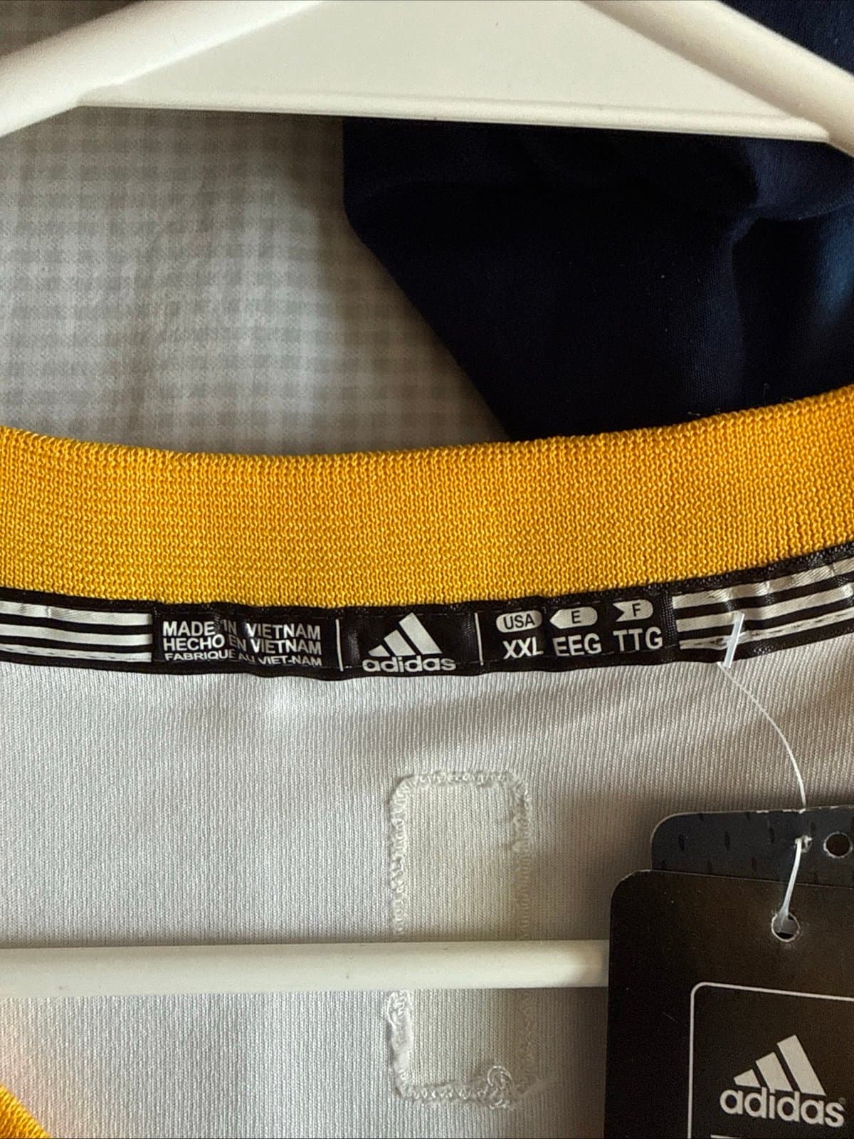 Men’s adidas Stephen Curry #30 Golden State Warriors Jersey Sleeved Sz 2XL - NWT - Thumbnail 4