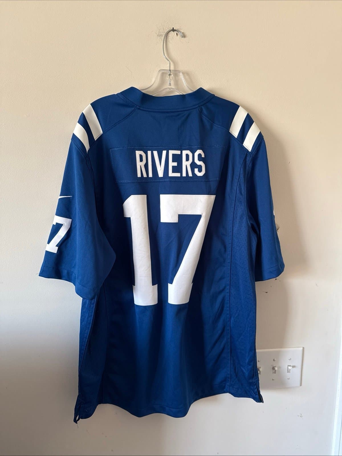 Men’s Nike Philip Rivers #17 Indianapolis Colts Vapor Lmtd Jersey Sz XL - RARE - Thumbnail 6