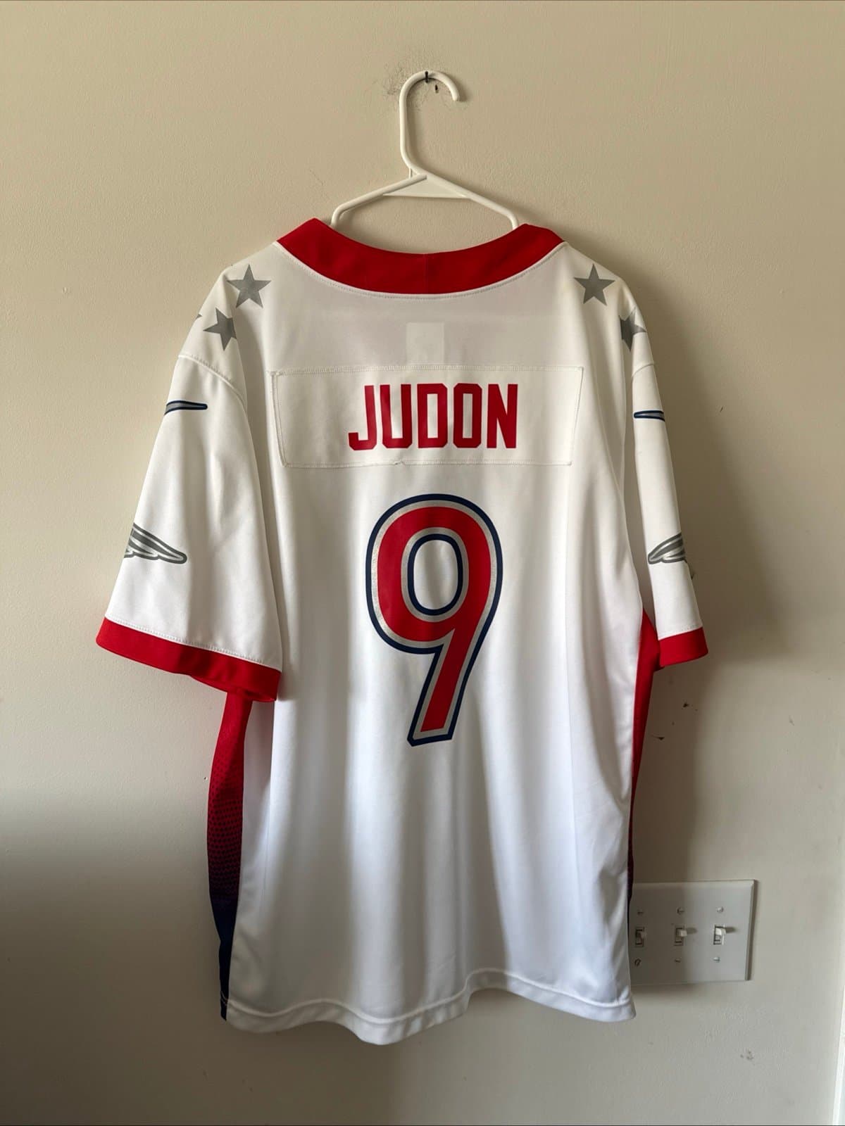 Men’s Nike Matthew Judon #9 New England Patriots 2022 Pro Bowl Jersey Sz XL RARE - Thumbnail 7