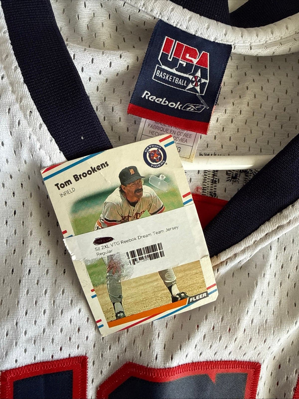 Men’s Reebok Carmelo Anthony #8 Team USA 2004 Olympics Jersey Sz 2XL - NWT RARE - Thumbnail 5