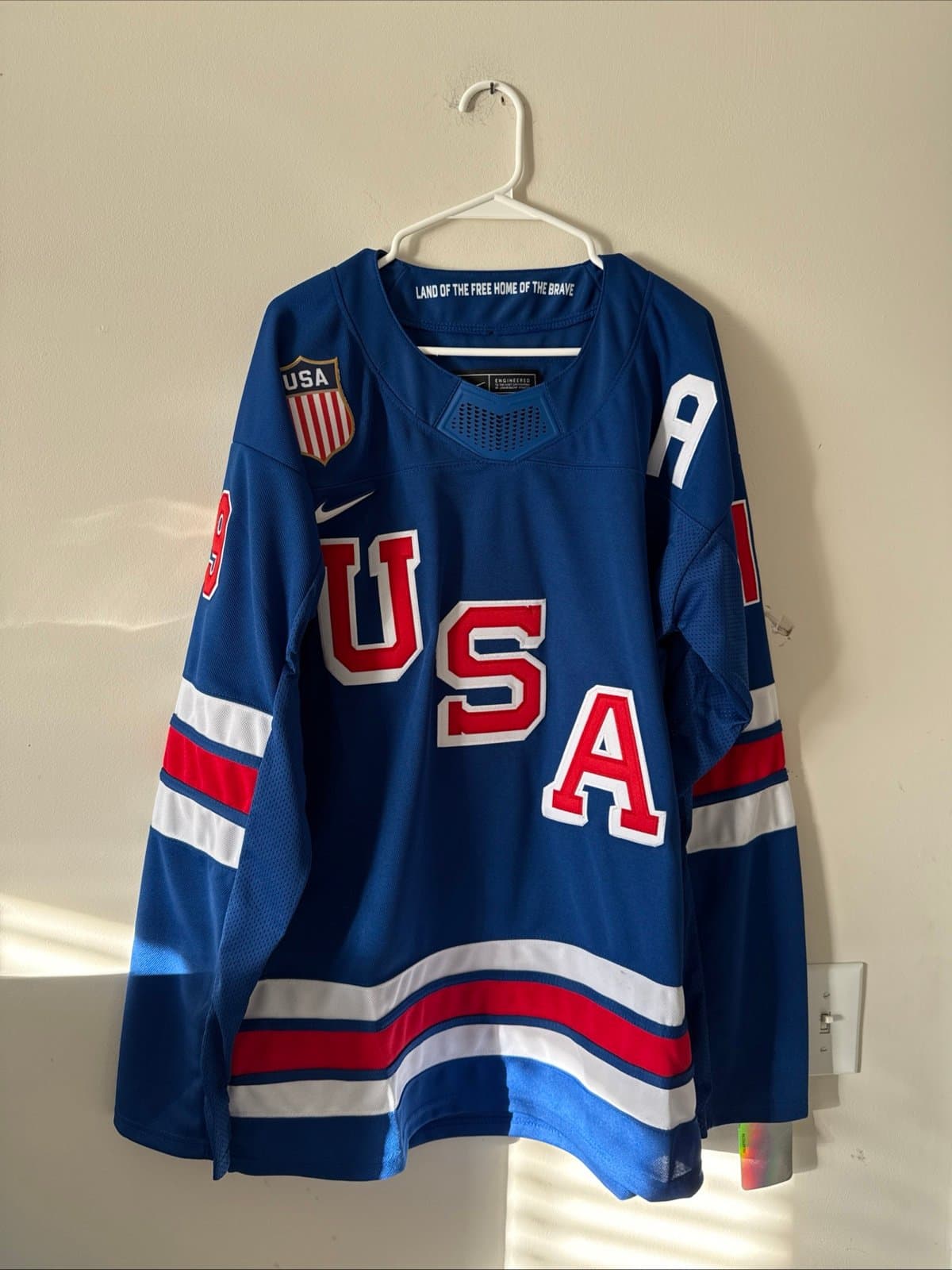 Men’s Nike Matthew Tkachuk #19 Team USA Hockey 2026 Olympics Jersey XL RARE NWT
