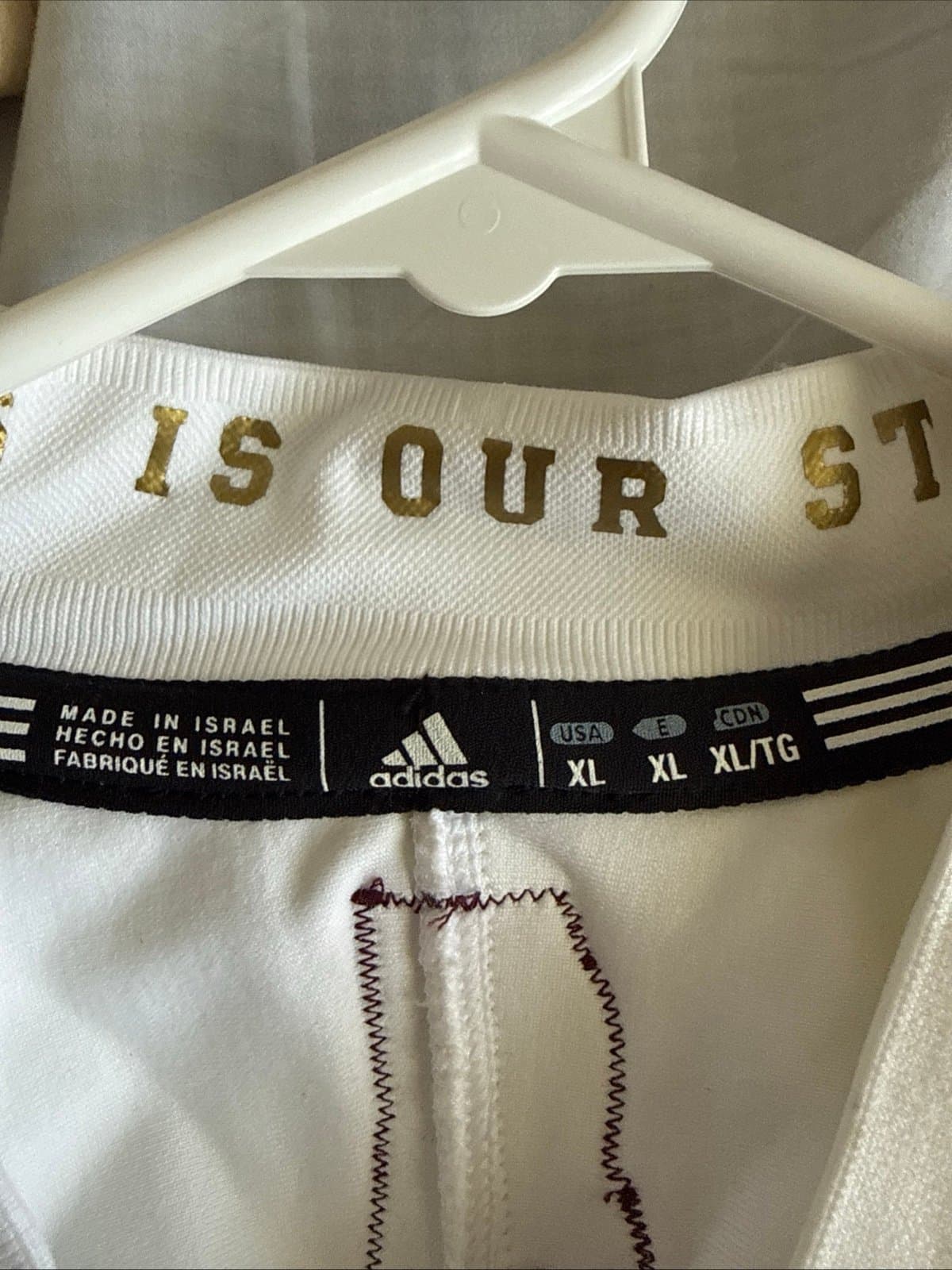 Men’s Adidas Mississipi State #15 Team Shockweb NCAA Jersey Sz XL - NWT RARE - Thumbnail 3