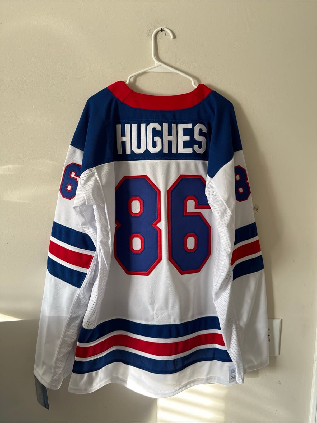 Men’s Nike Jack Hughes #86 Team USA Hockey Jersey 2026 Olympics Sz XL NWT RARE - Thumbnail 8