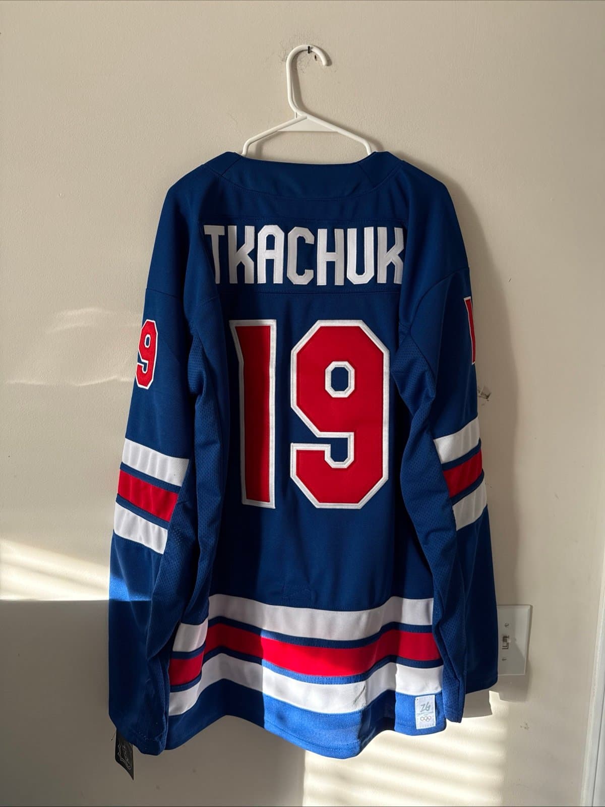 Men’s Nike Matthew Tkachuk #19 Team USA Hockey 2026 Olympics Jersey XL RARE NWT - Thumbnail 9