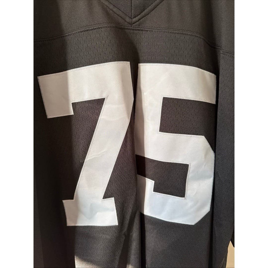 Mitchell-ness Men's Black and Grey Top - Thumbnail 2