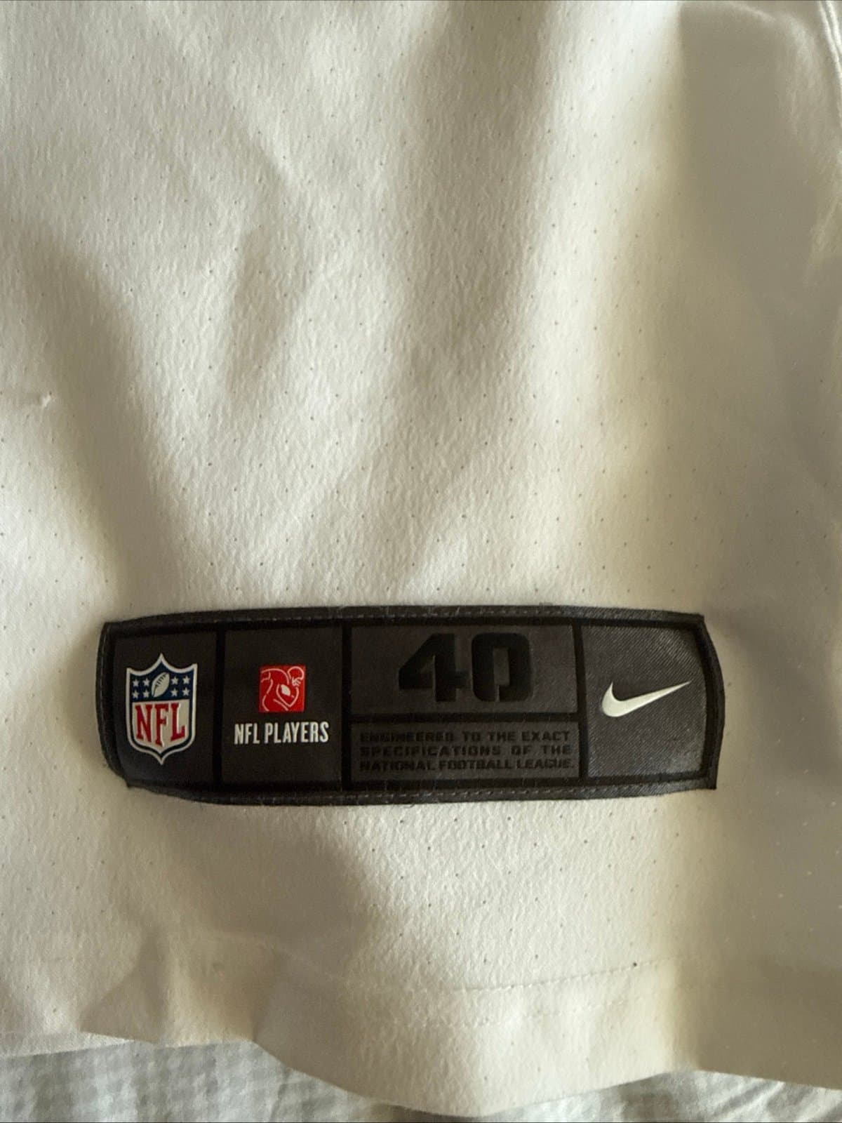 Men’s Nike Dallas Cowboys Trevon Diggs #7 Jersey Vapor Elite Sz 40 - White RARE - Thumbnail 3