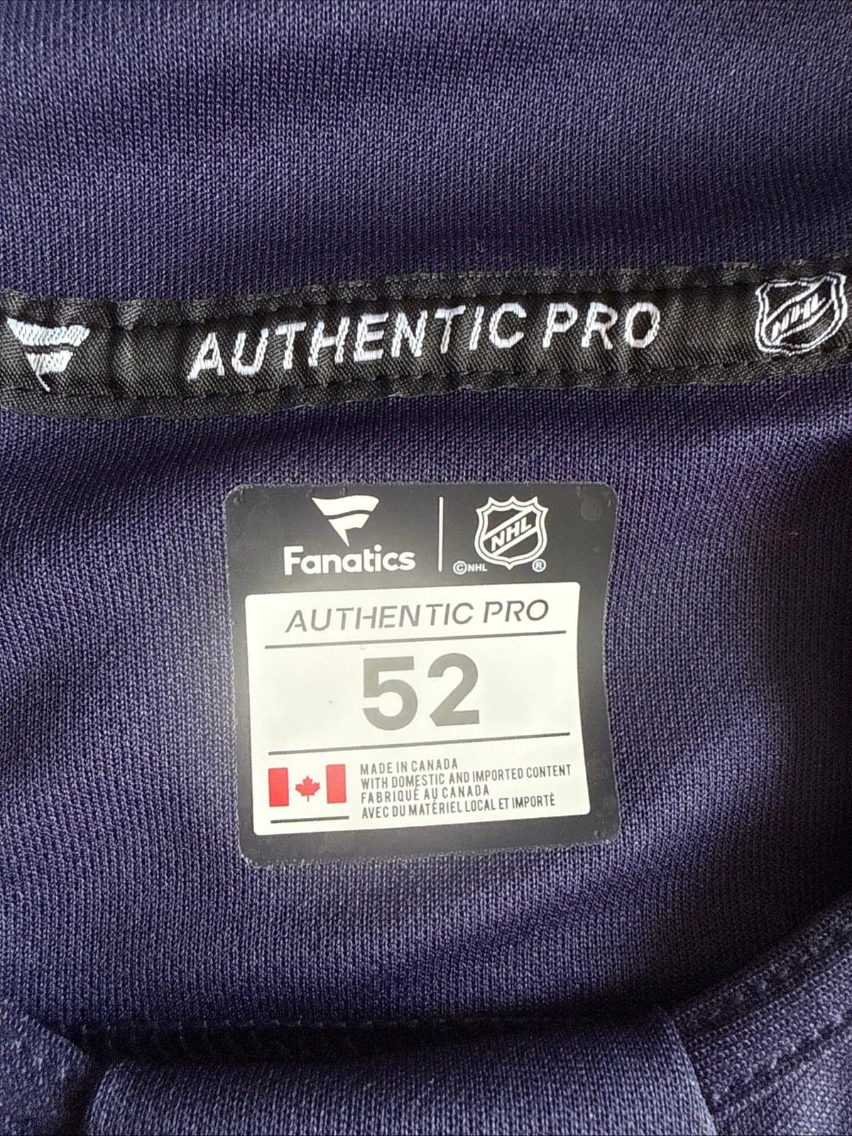 Men’s Fanatics Jack Hughes #86 Team USA 4 Nations Faceoff Jersey Size 52 - RARE - Thumbnail 3