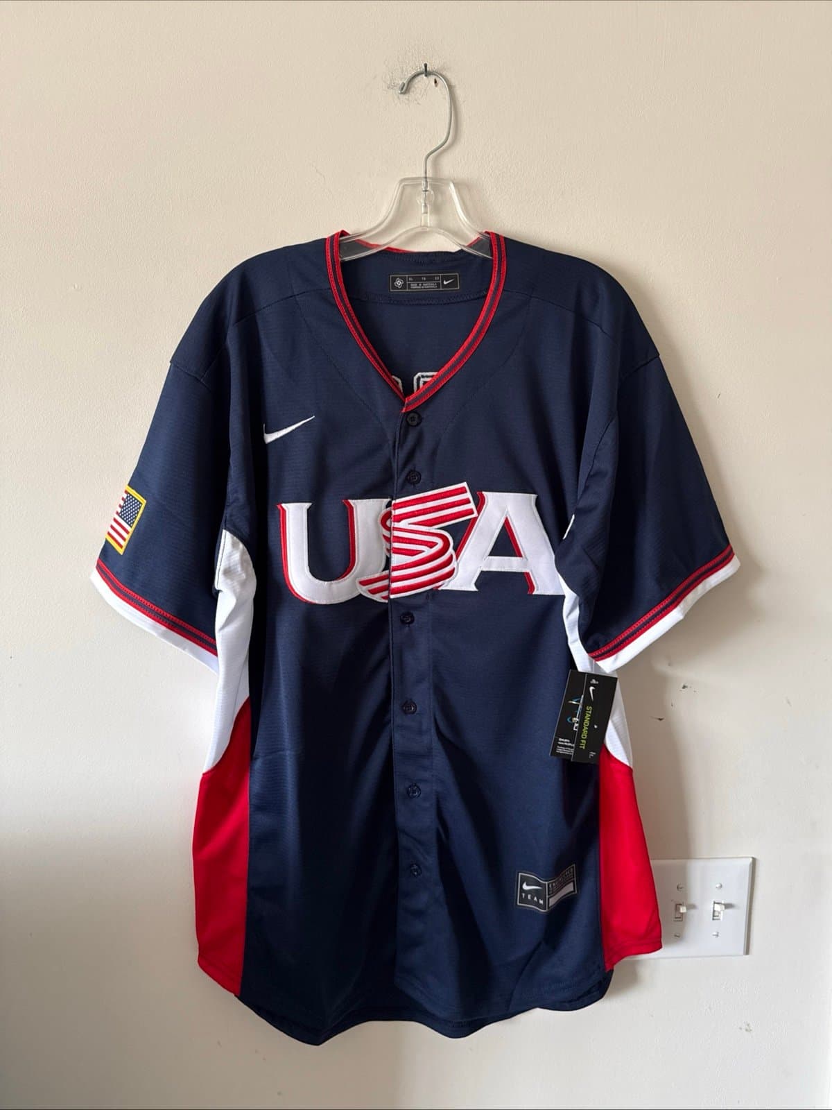 Men’s Nike Aaron Judge #99 Team USA 2026 World Baseball Classic Jersey Sz XL - Image 1
