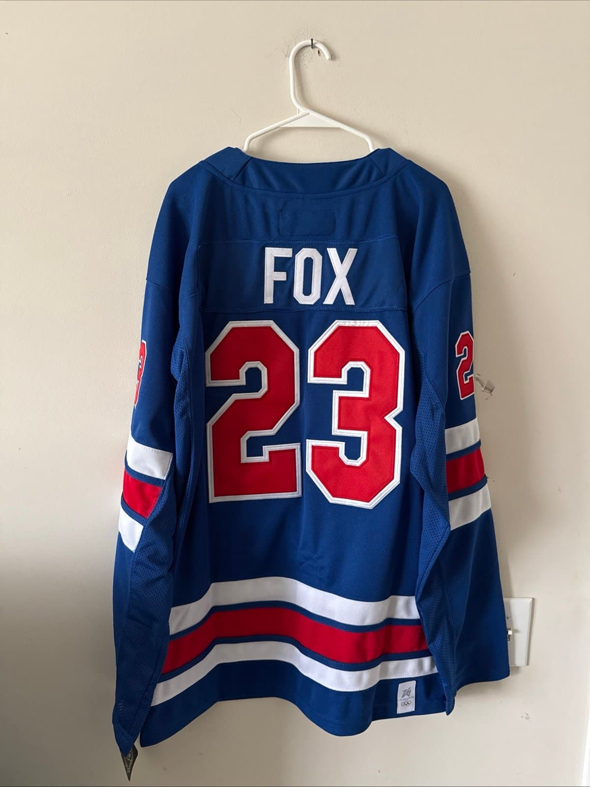 Men’s Nike Adam Fox #23 Team USA 2026 Winter Olympics Jersey Size XL - NWT RARE - Thumbnail 7