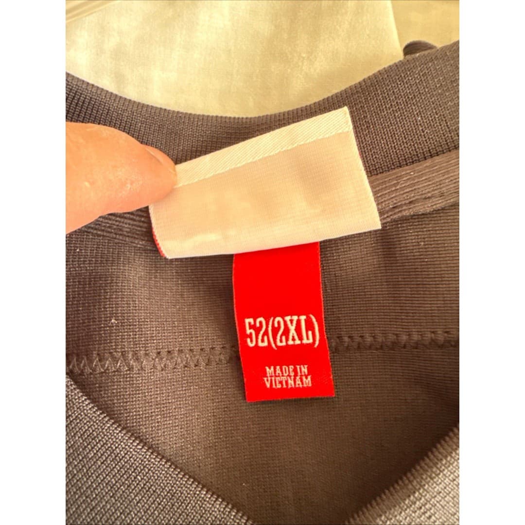 Mitchell-ness Men's Black and Grey Top - Thumbnail 5