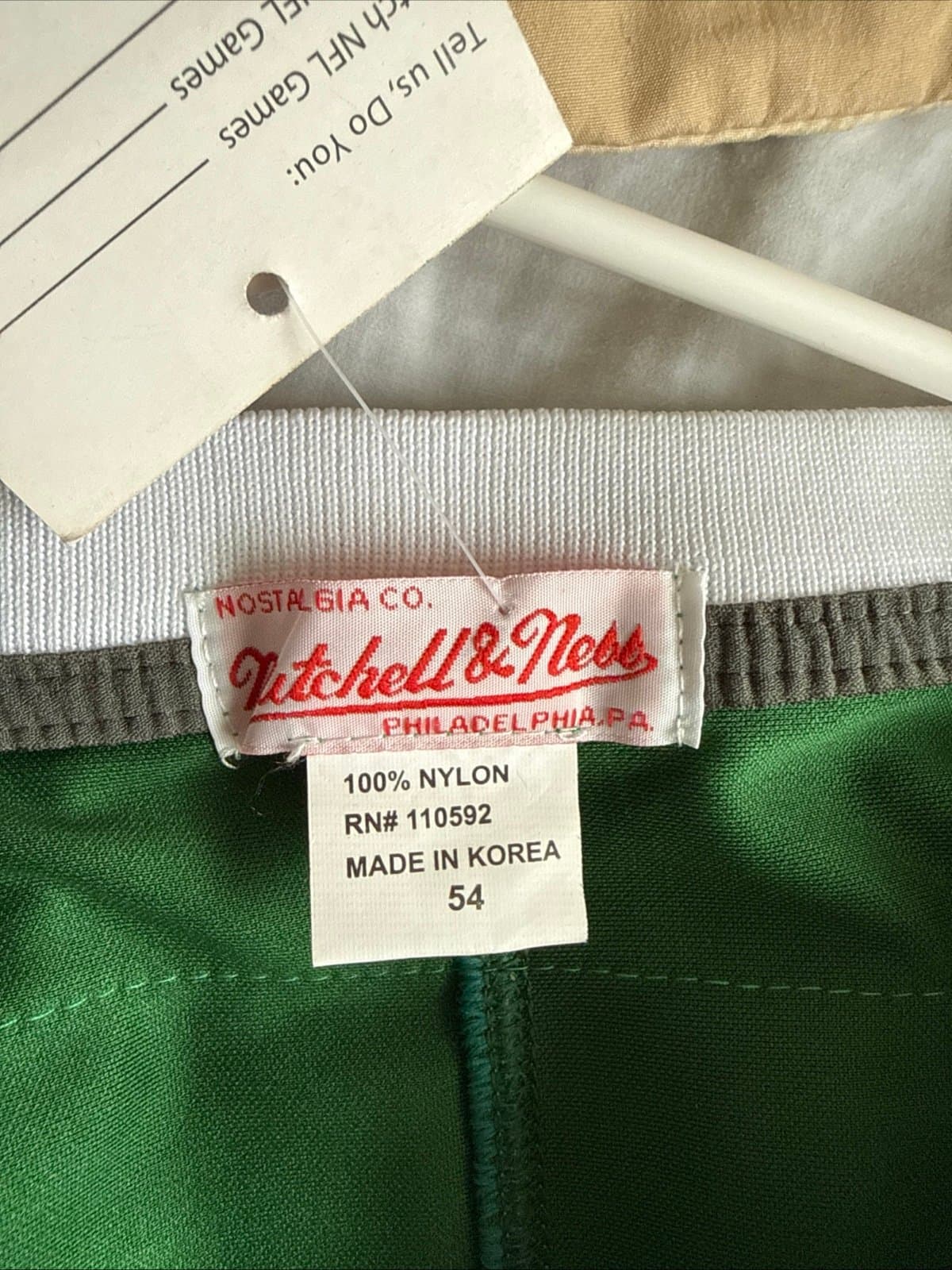 Men’s Mitchell & Ness Mark Gastineau #99 NY Jets 1984 NFL Jersey Sz 54 NWT RARE - Thumbnail 4