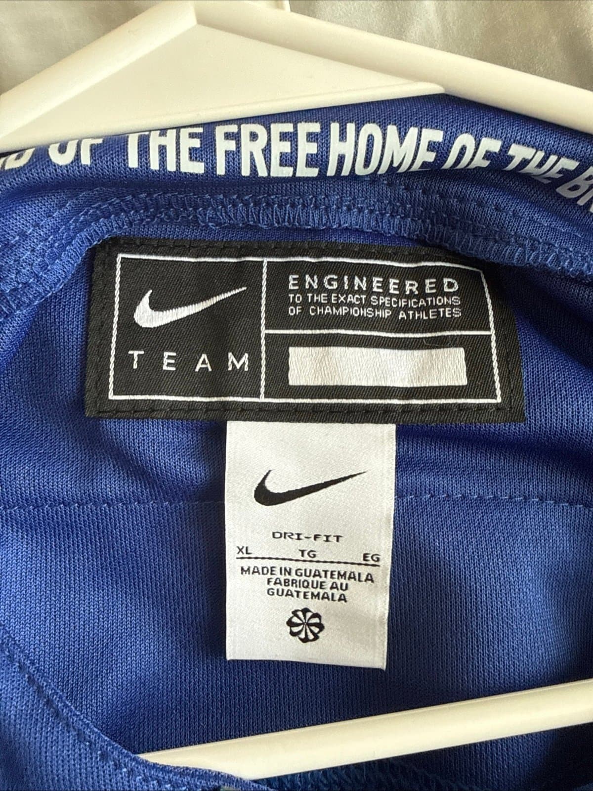 Men’s Nike Brady Tkachuk #7 Team USA 2026 Winter Olympics Jersey Size XL - RARE - Thumbnail 3