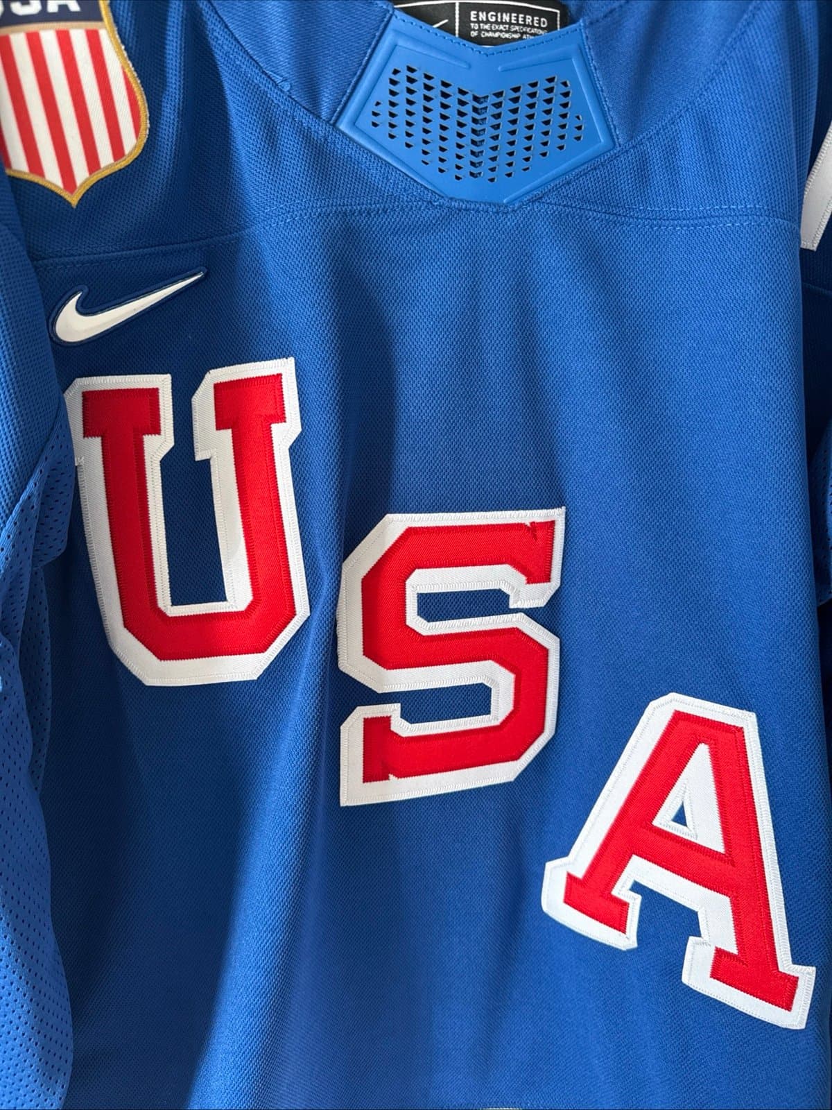 Men’s Nike Matthew Tkachuk #19 Team USA Hockey 2026 Olympics Jersey XL RARE NWT - Thumbnail 2