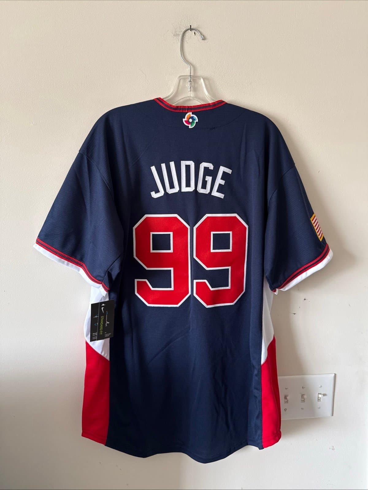 Men’s Nike Aaron Judge #99 Team USA 2026 World Baseball Classic Jersey Sz XL - Thumbnail 7