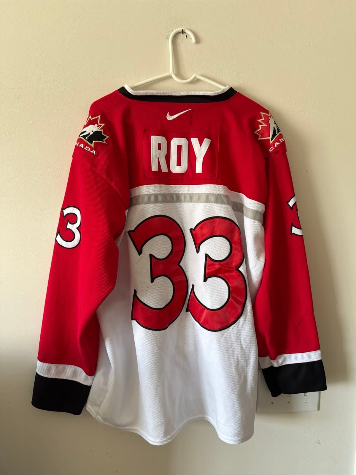 Men’s Nike Patrick Roy #33 1998 Team Canada National Hockey Jersey Sz XL - RARE - Thumbnail 7