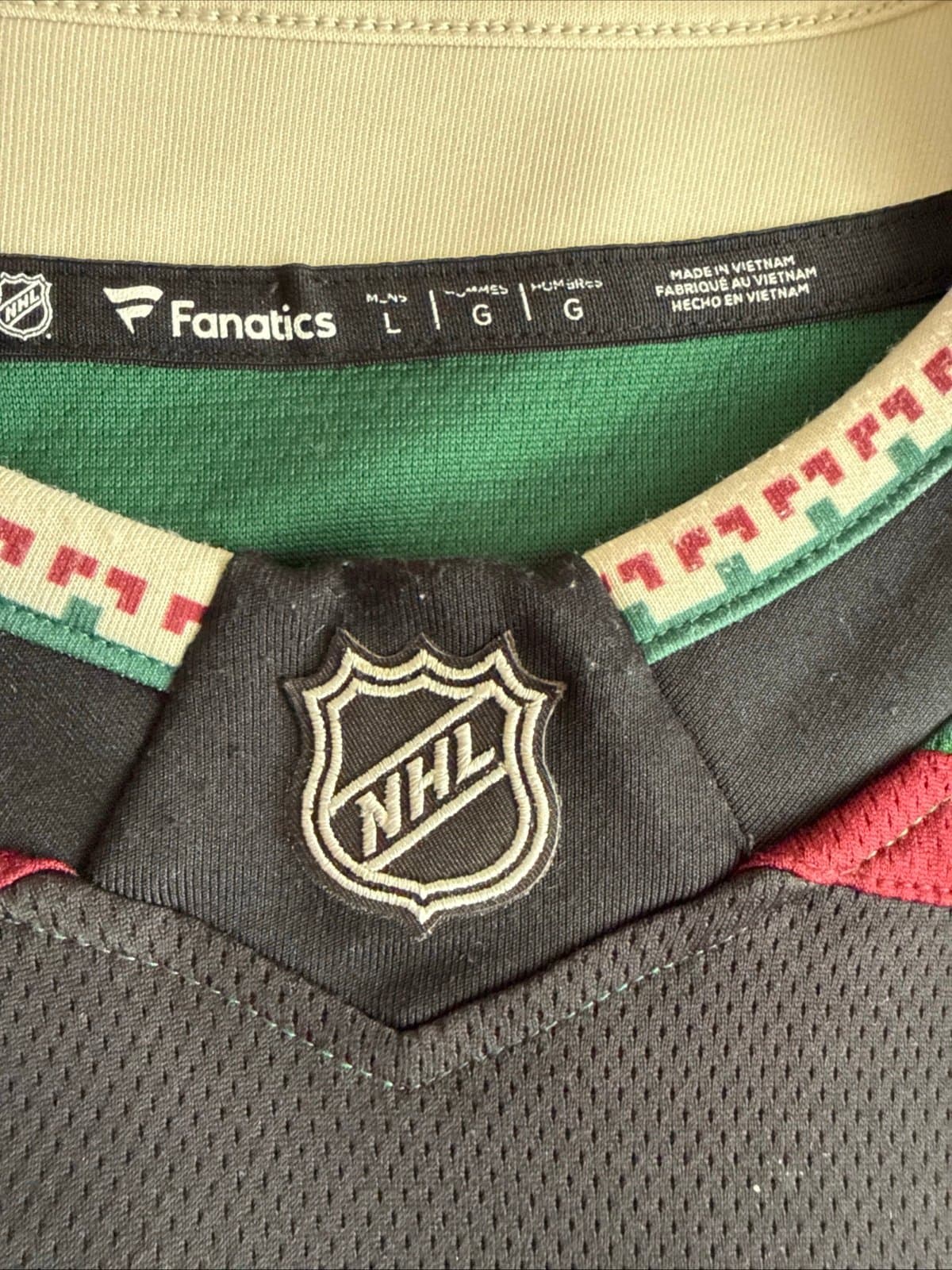 Men’s Fanatics Derek Stepan #21 Arizona Coyotes Retro Kachina Jersey Sz L - RARE - Thumbnail 4