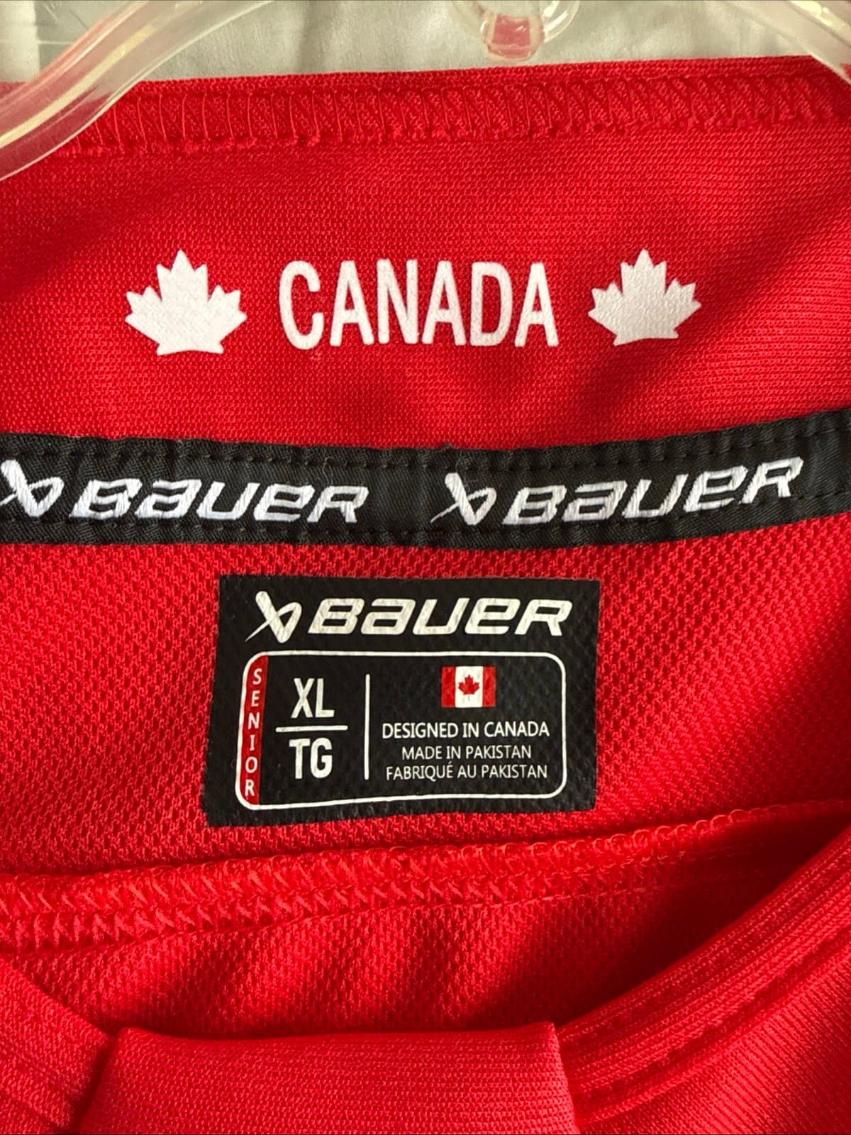 Men’s Bauer Sidney Crosby #87 Team Canada 2026 Olympics Jersey Sz XL NWT RARE - Thumbnail 3