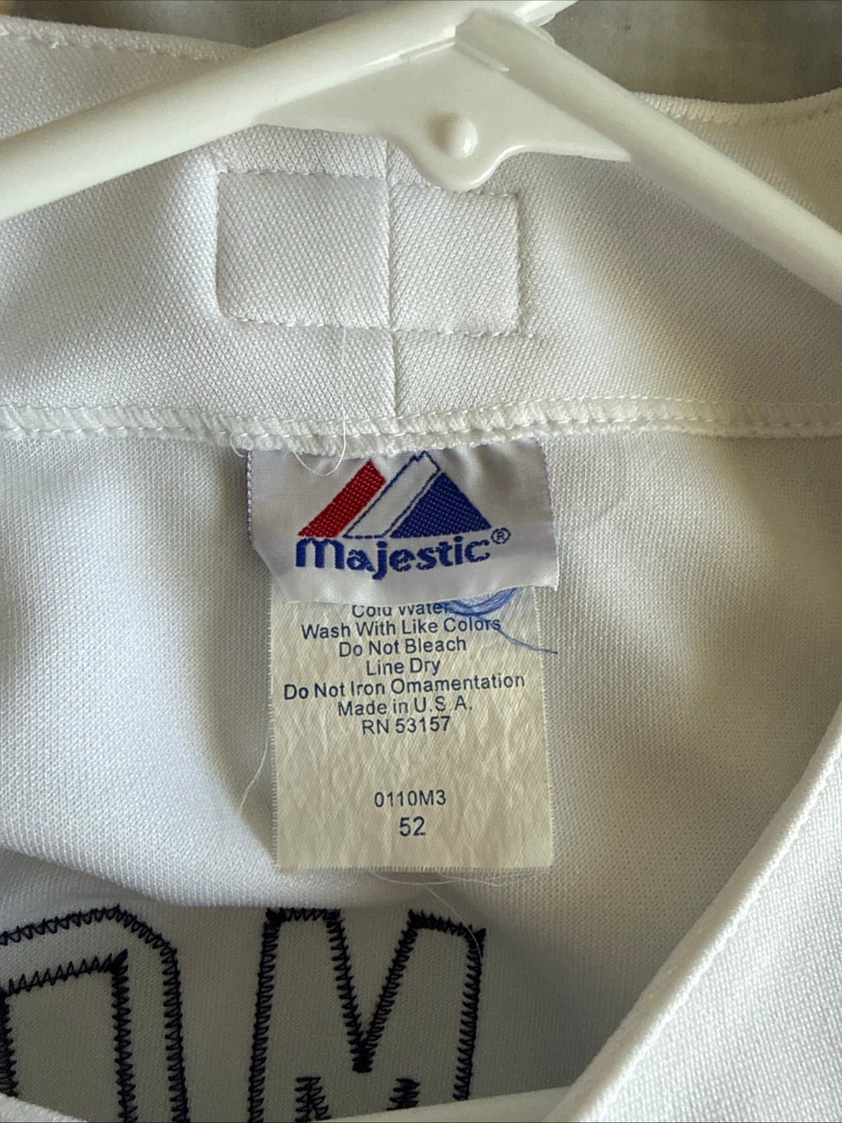 Men’s Majestic Johnny Damon #18 Team USA 2006 WBC Baseball Jersey Sz 52 - RARE - Thumbnail 4