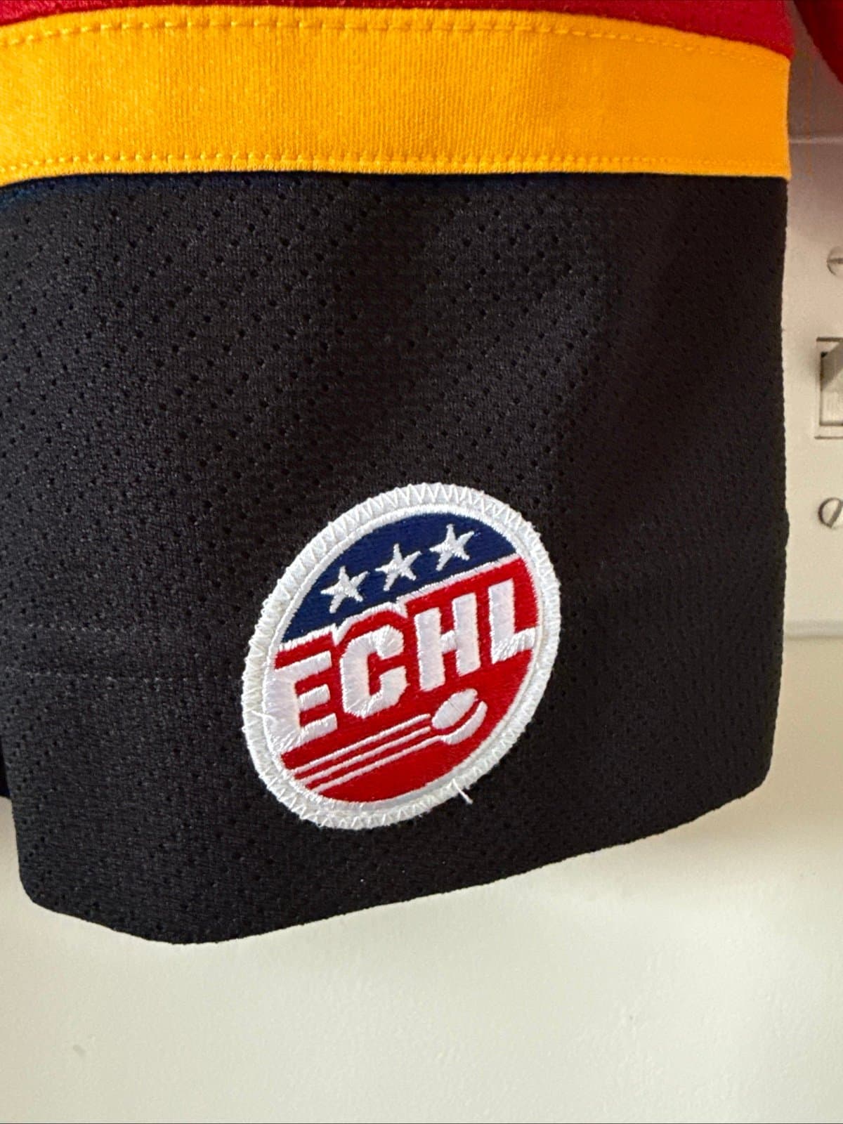 MEN’S CCM INDY FUEL ECHL AUTHENTIC HOCKEY GAME JERSEY SZ 52 - RED RARE - Thumbnail 7