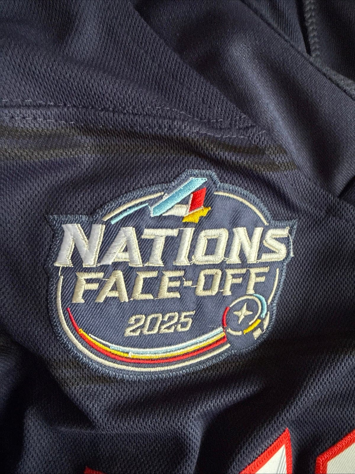 Men’s Fanatics Dylan Larkin #21 Team USA 4 Nations Faceoff Jersey Sz 54 RARE - Thumbnail 4