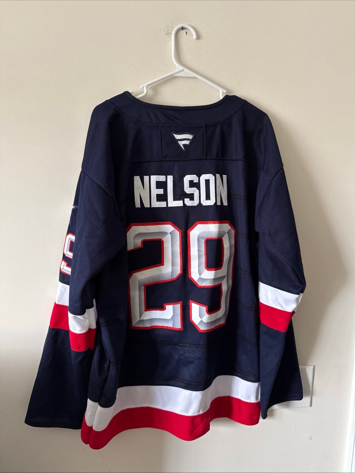 Men’s Fanatics Brock Nelson #29 Team USA 4 Nations Faceoff Jersey Sz 50 RARE - Thumbnail 7