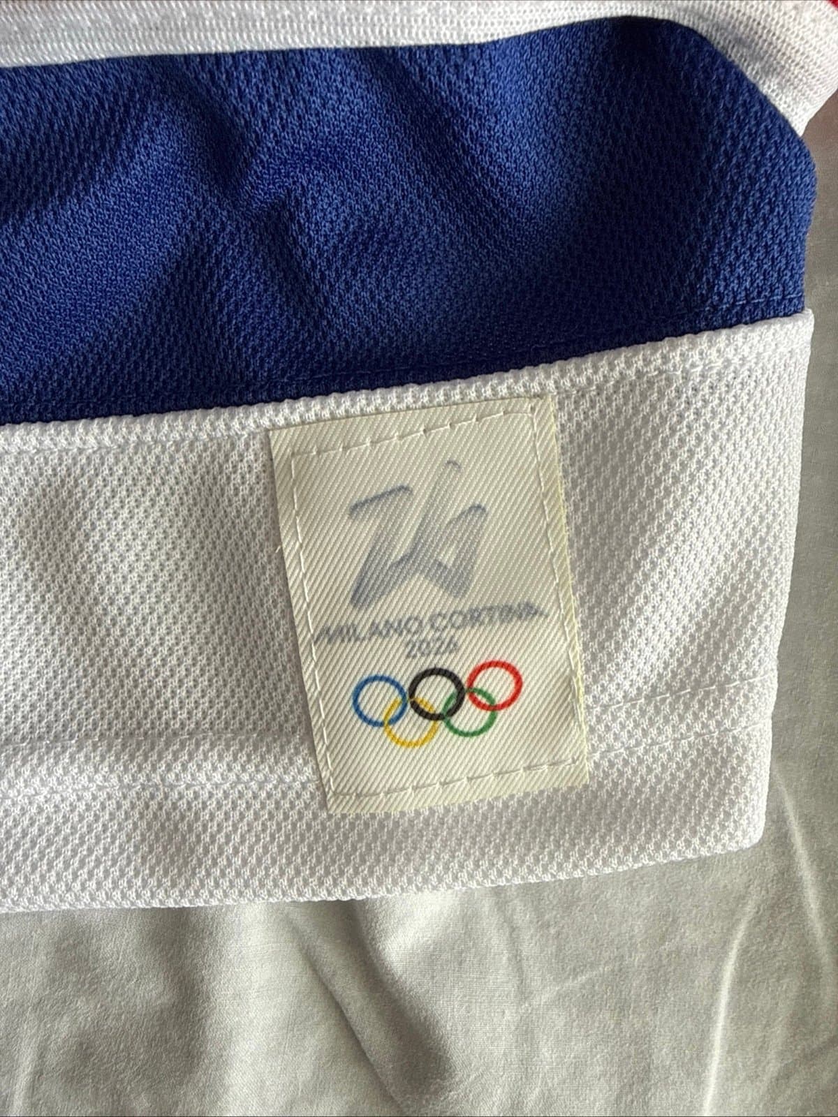 Men’s Nike Jack Hughes #86 Team USA Hockey Jersey 2026 Olympics Sz XL White RARE - Thumbnail 7