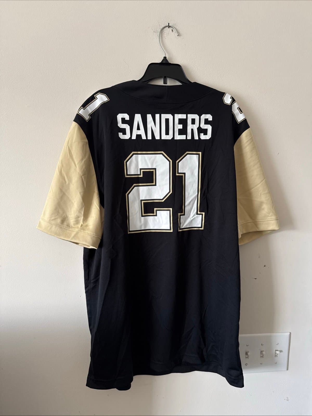Men’s Nike Coach Prime #21 Deion Sanders 2.0 Dri-Fit Jersey Sz L - Black NWT - Thumbnail 6