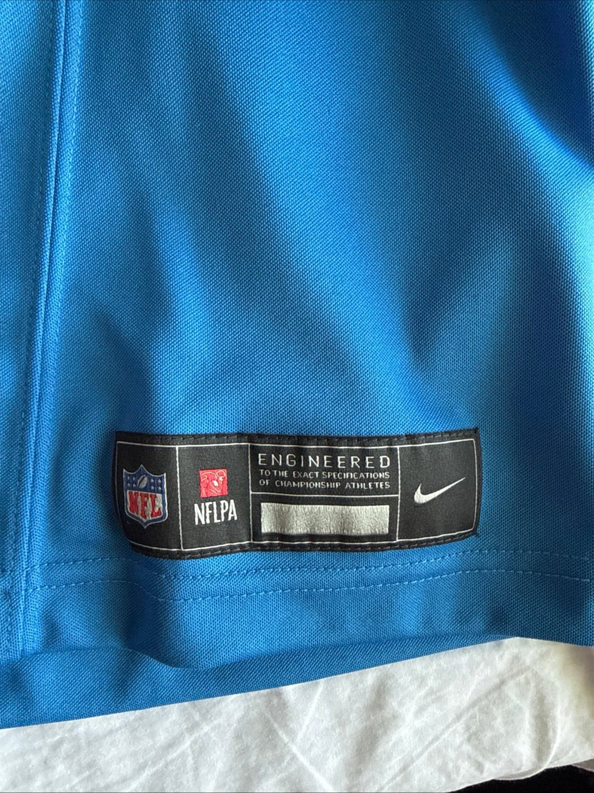 Men’s Nike Aidan Hutchinson #97 Detroit Lions NFL Vapor Lmtd Jersey Sz L - RARE - Thumbnail 3