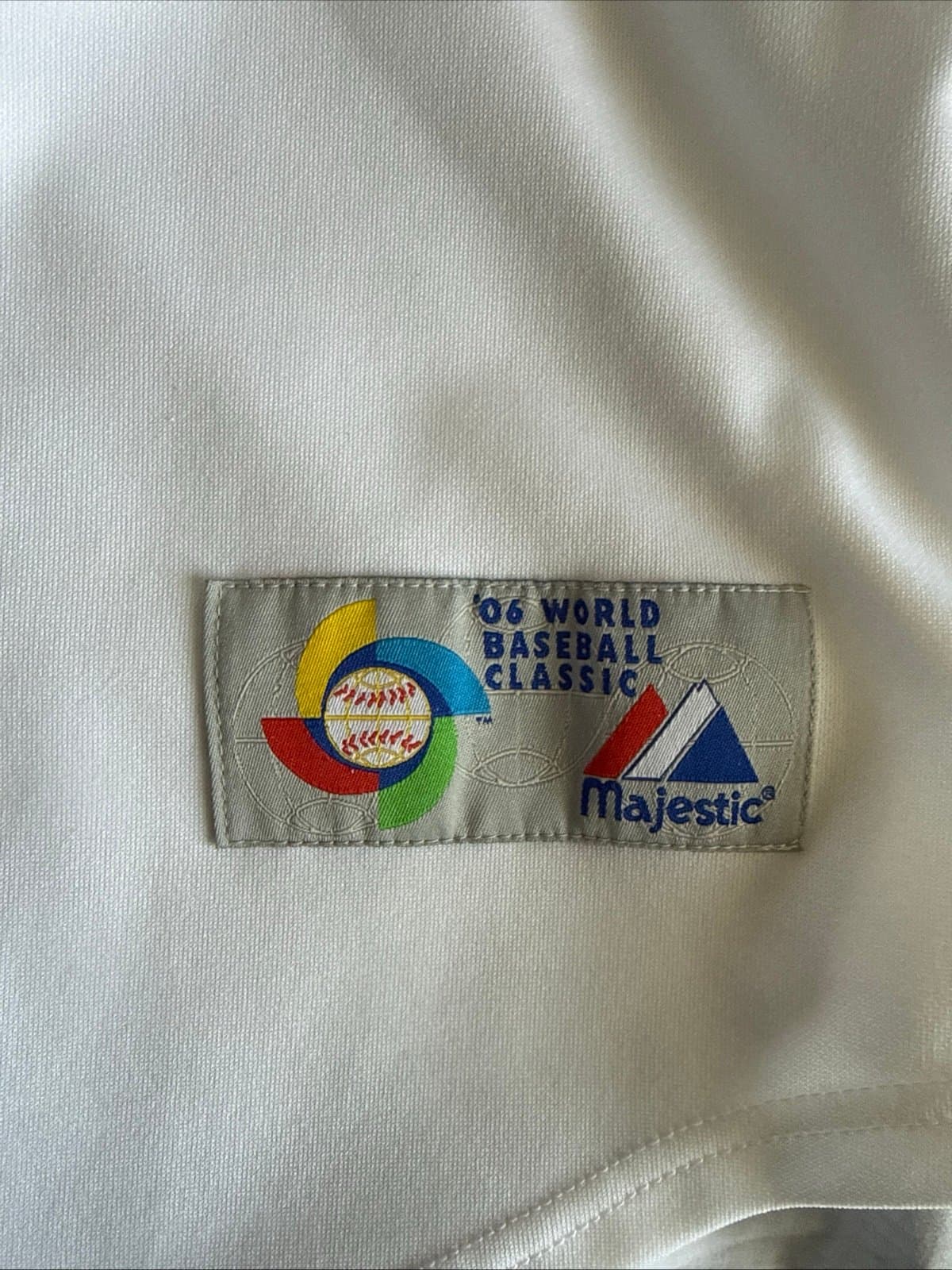 Men’s Majestic Johnny Damon #18 Team USA 2006 WBC Baseball Jersey Sz 52 - RARE - Thumbnail 3
