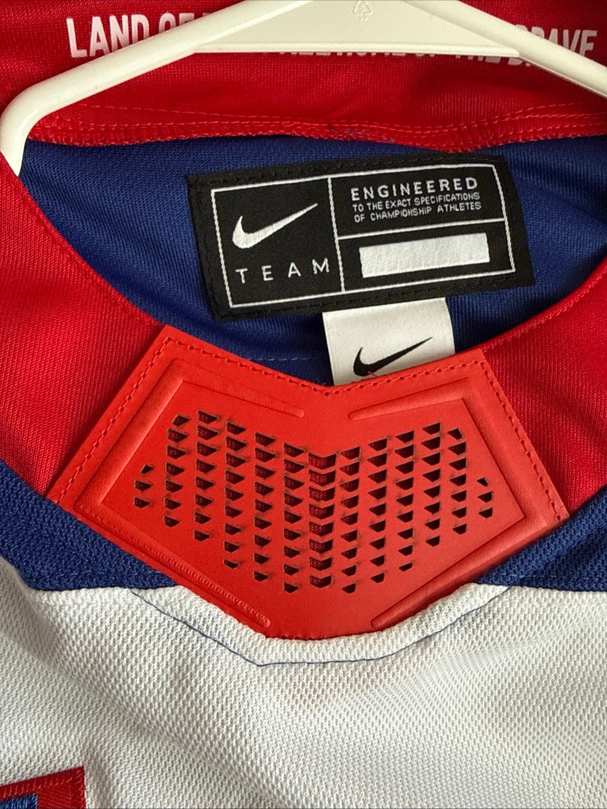 Men’s Nike Jack Hughes #86 Team USA Hockey Jersey 2026 Olympics Sz XL White RARE - Thumbnail 5