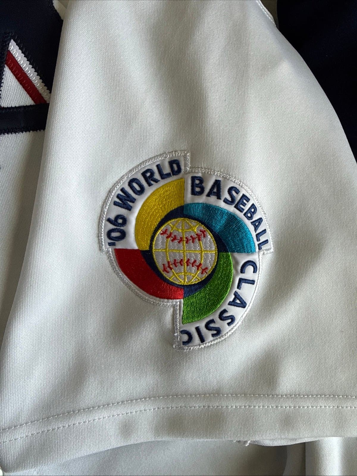 Men’s Majestic Johnny Damon #18 Team USA 2006 WBC Baseball Jersey Sz 52 - RARE - Thumbnail 5