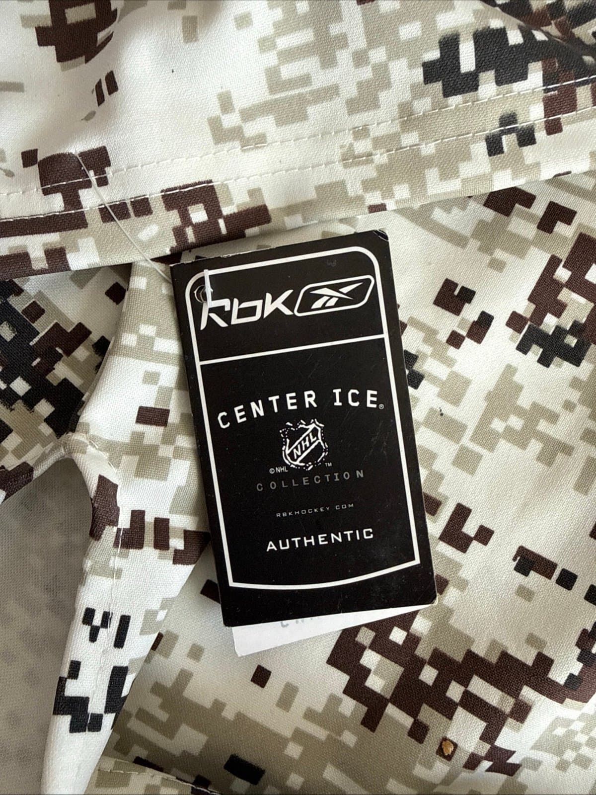 MEN’S REEBOK MARIO LEMIEUX #66 PENGUINS DIGITAL CAMO NHL JERSEY SZ 54 - NWT RARE - Thumbnail 7