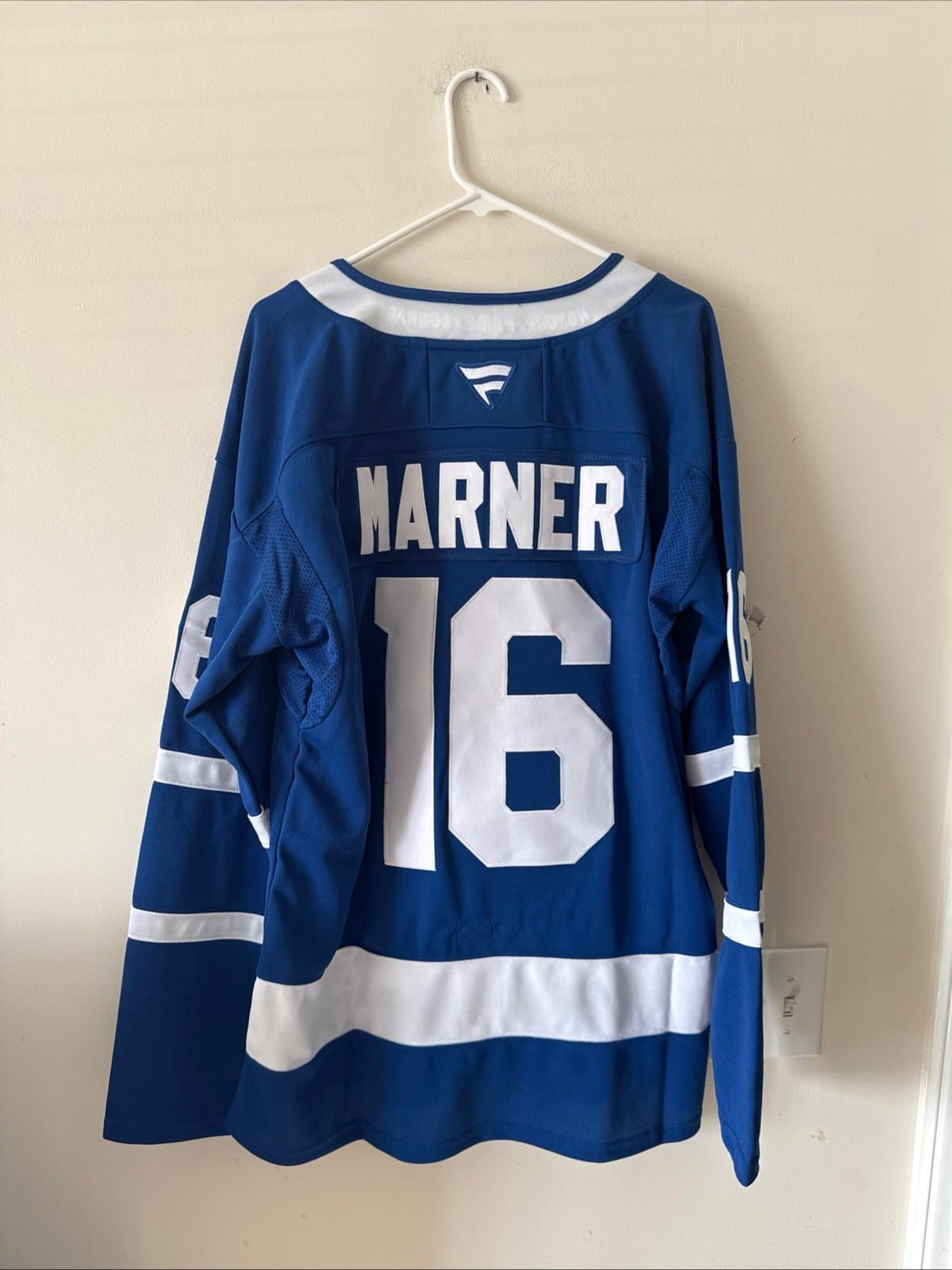 Men’s Fanatics Mitch Marner #16 Toronto Maple Leafs NHL Jersey Sz 54 - Blue RARE - Thumbnail 6