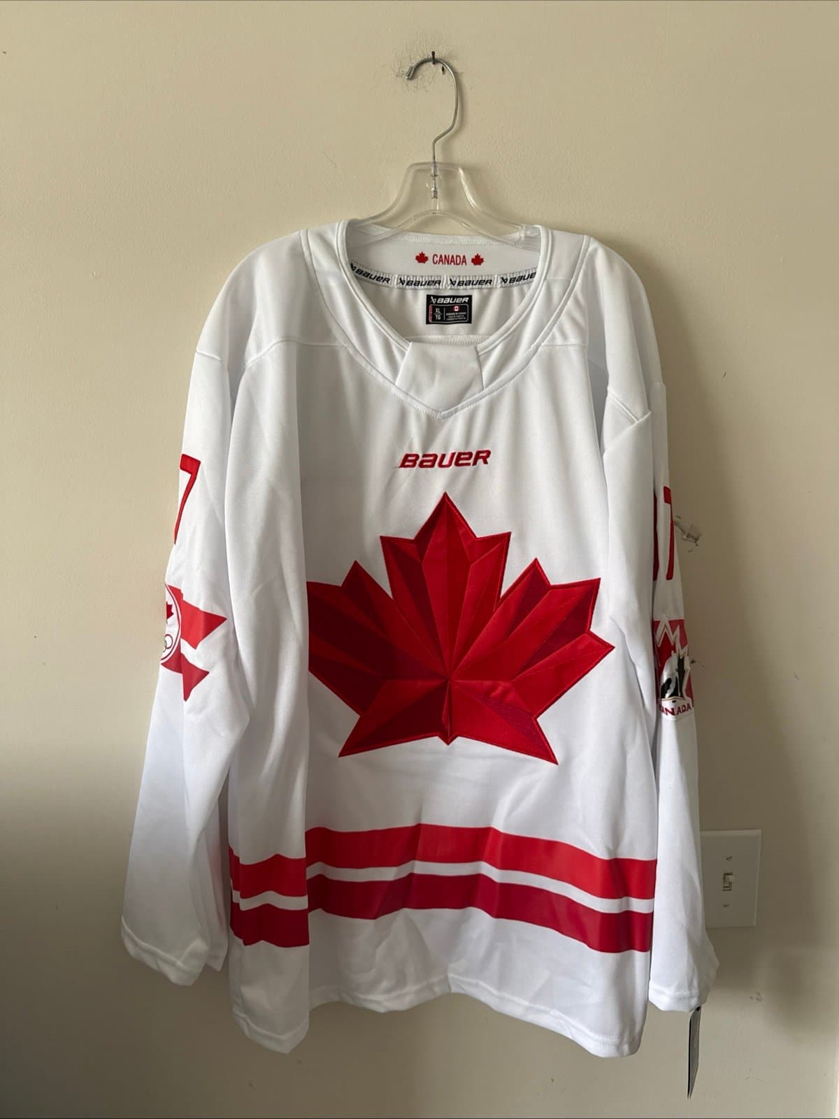 Men’s Bauer Sidney Crosby #87 Team Canada 2026 Olympics Jersey Sz XL - NWT RARE - Image 1