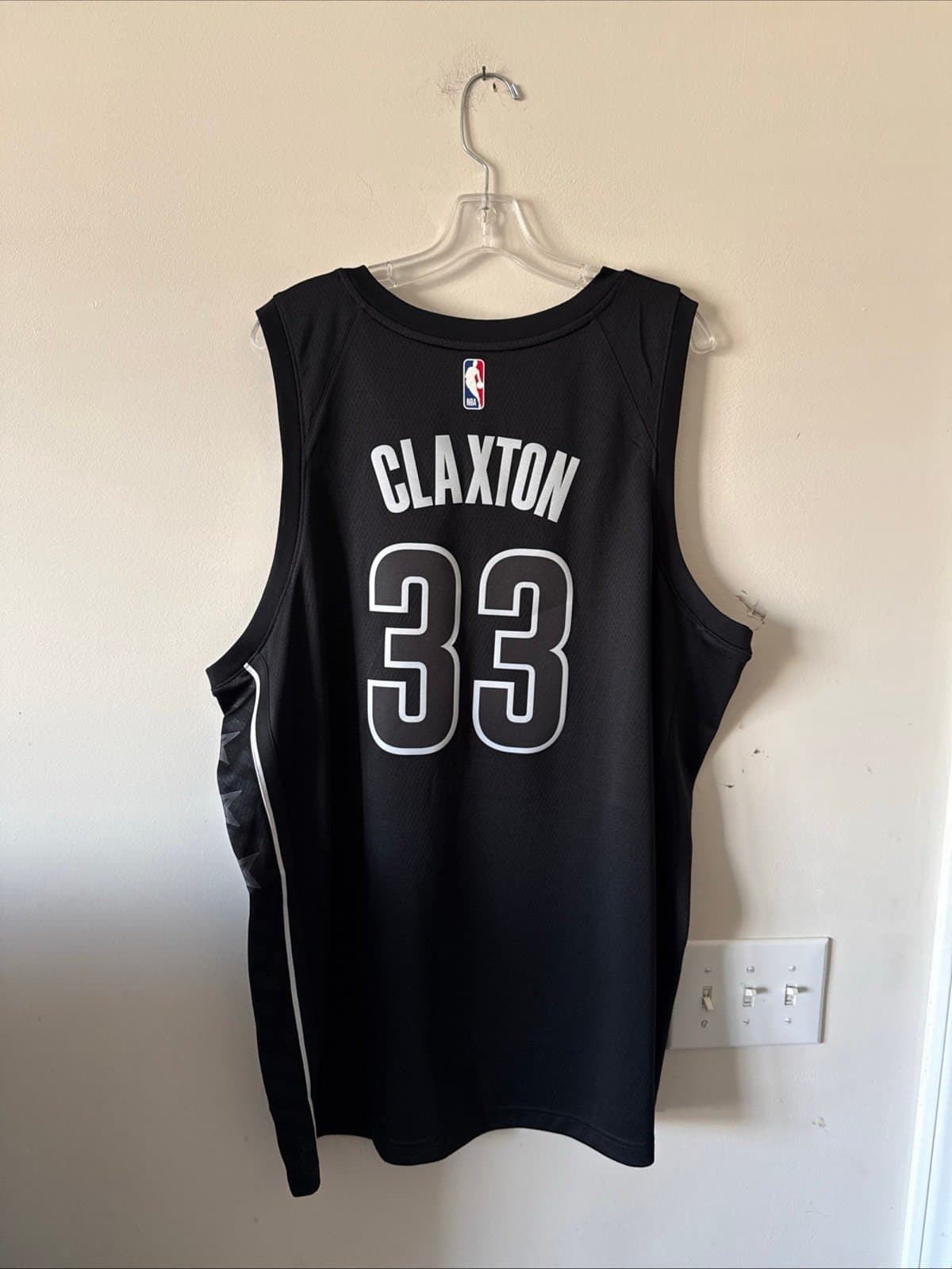 Men’s Jordan Nic Claxton #33 Brooklyn Nets Swingman NBA Jersey Sz 56 - NWT RARE - Thumbnail 7