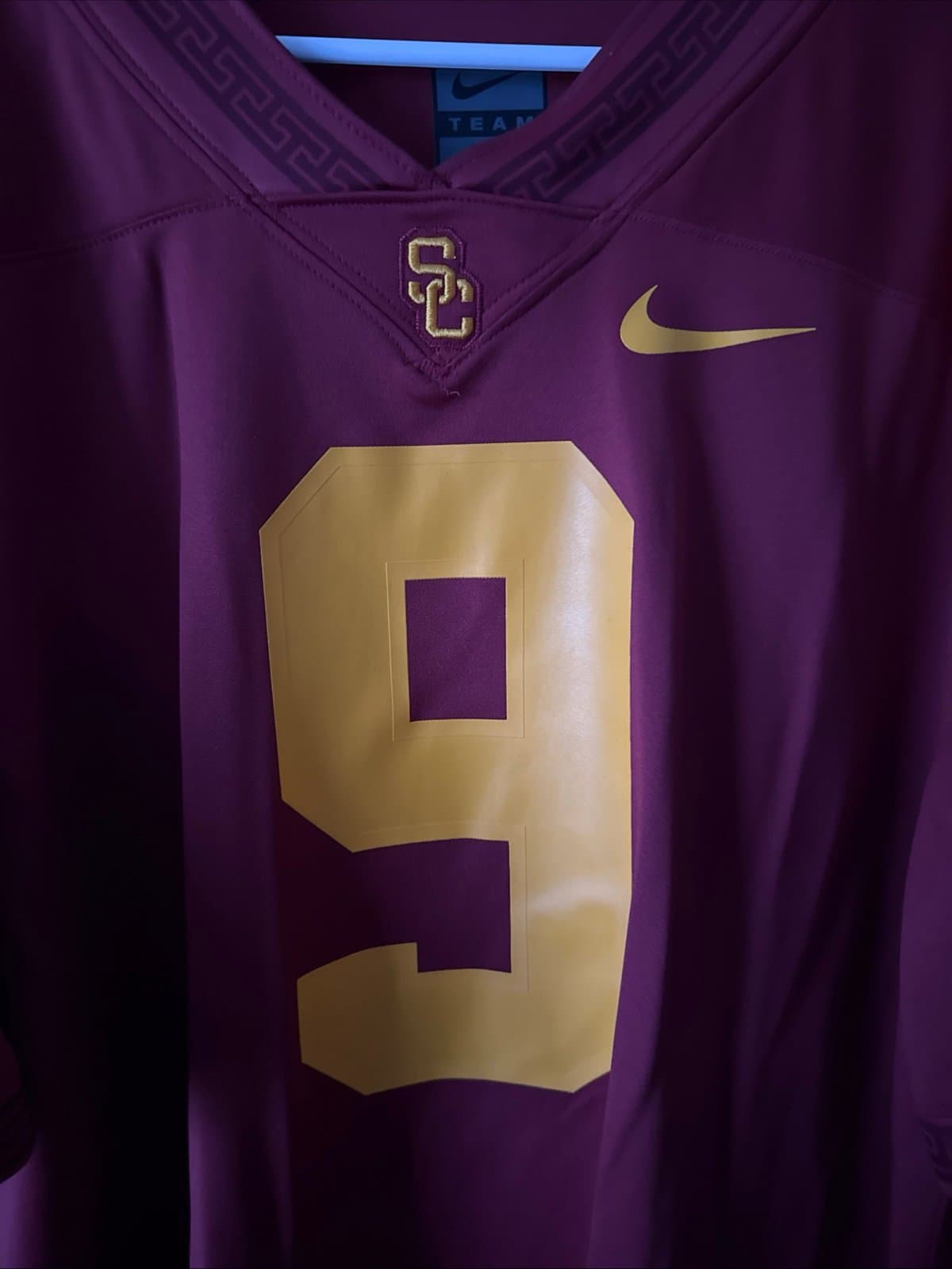 Men’s Nike USC Trojans Juju Smith-Schuster #9 Official Alumni Jersey Sz XL - Red - Thumbnail 2