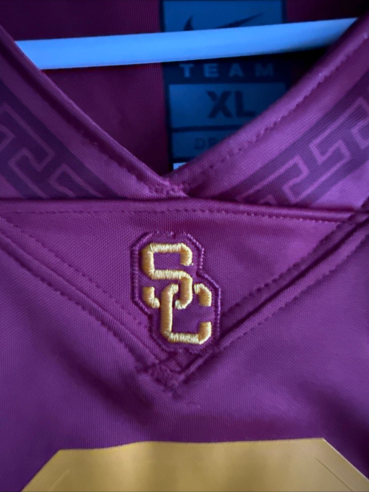 Men’s Nike USC Trojans Juju Smith-Schuster #9 Official Alumni Jersey Sz XL - Red - Thumbnail 5