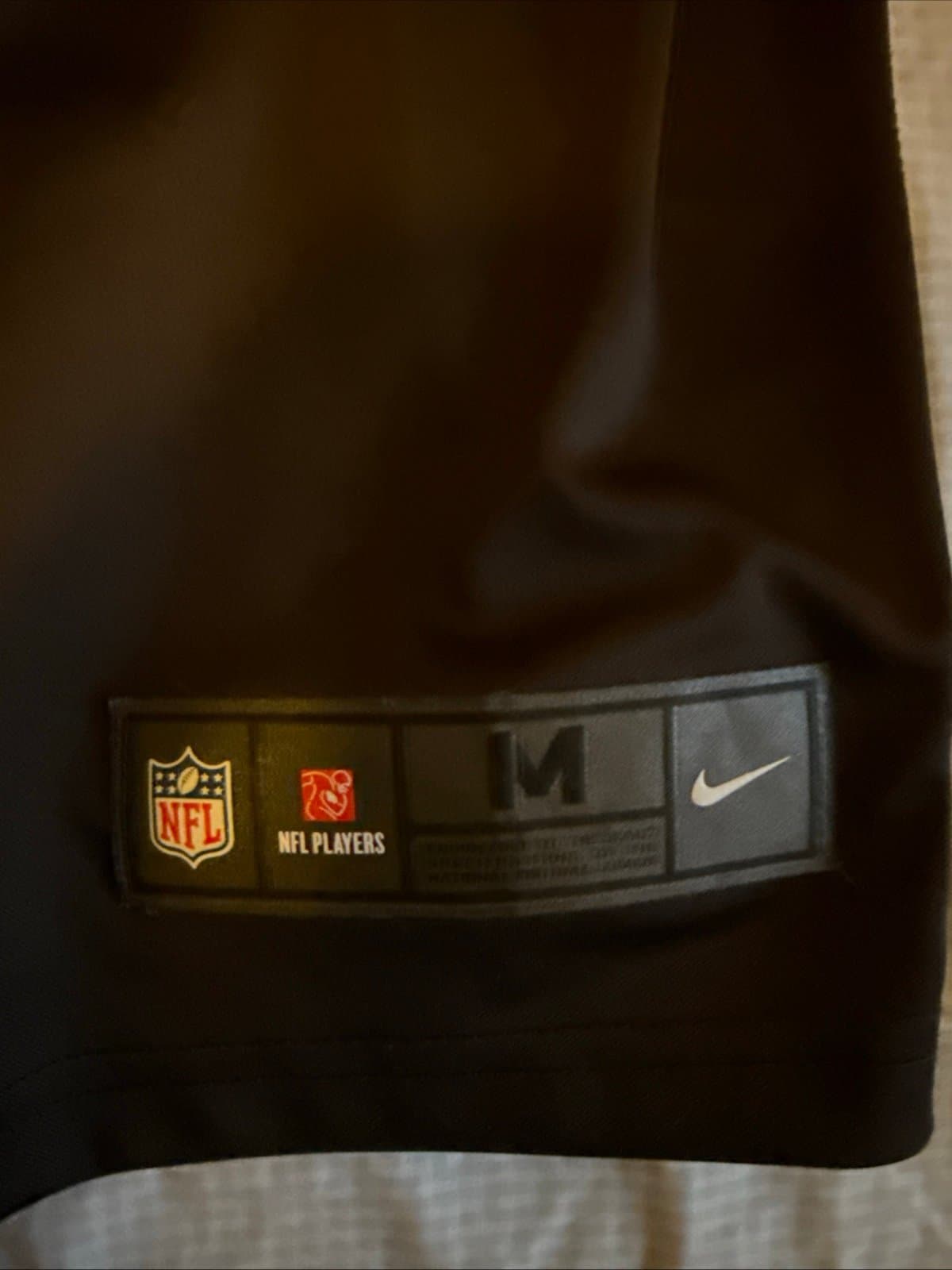 Men’s Nike Cleveland Browns Odell Beckham Jr. #13 Vapor Color Rush Jersey Sz M - Thumbnail 3