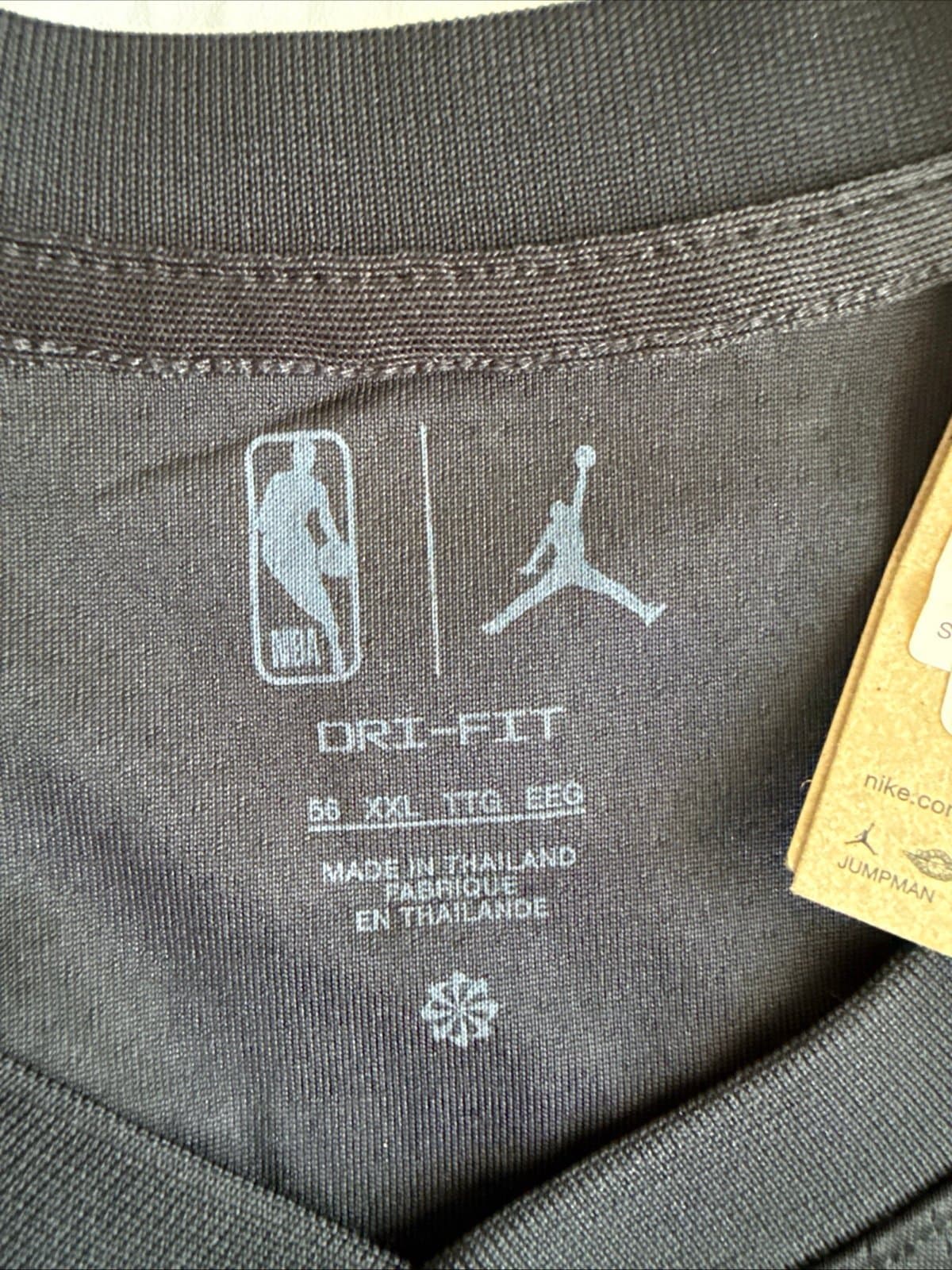 Men’s Jordan Nic Claxton #33 Brooklyn Nets Swingman NBA Jersey Sz 56 - NWT RARE - Thumbnail 4