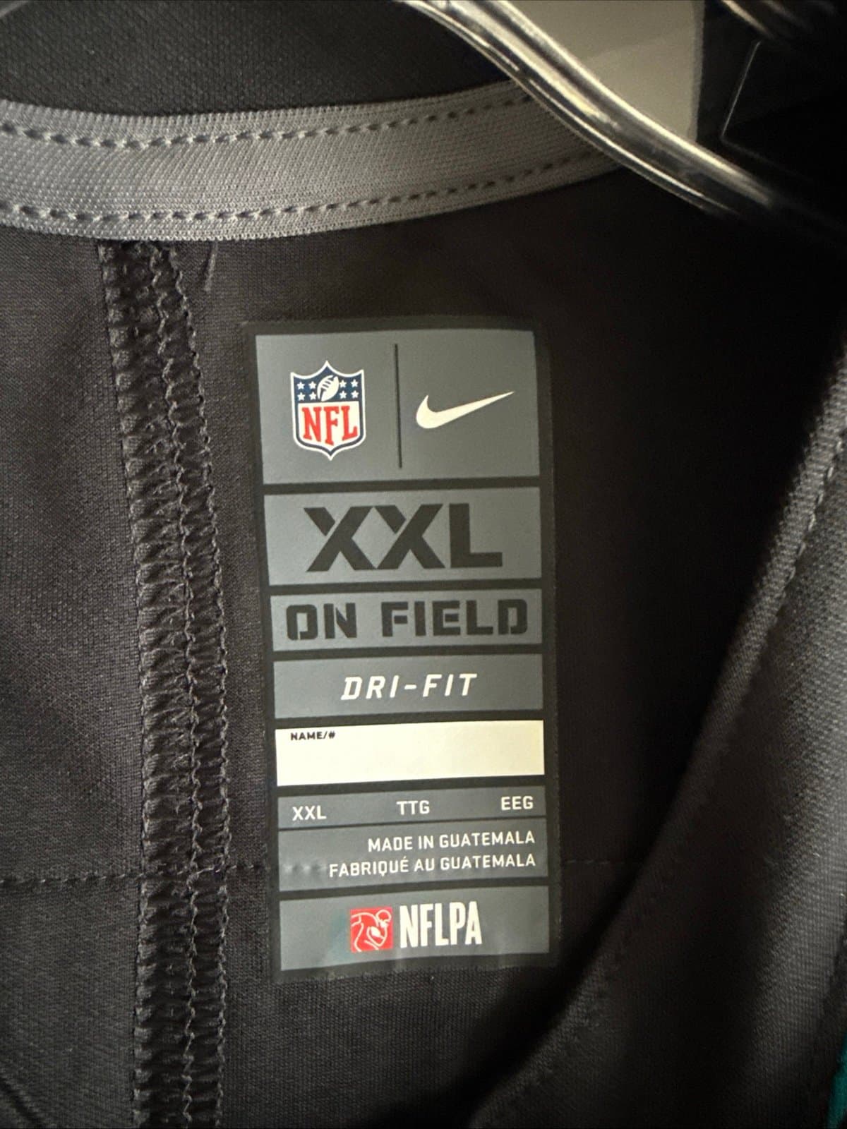 MEN’S NIKE JACKSONVILLE JAGUARS LEONARD FOURNETTE #27 VAPOR LMTD JERSEY SZ 2XL - Thumbnail 4