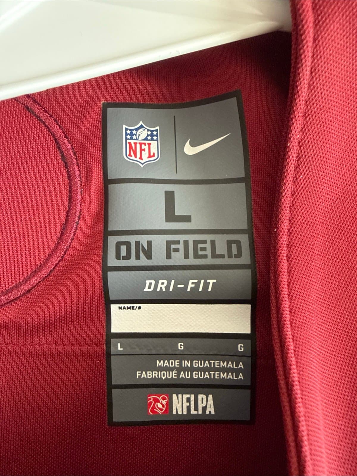 Men’s Nike Washington Commanders Terry McLaurin #17 Vapor Lmtd Jersey Sz L RARE - Thumbnail 4