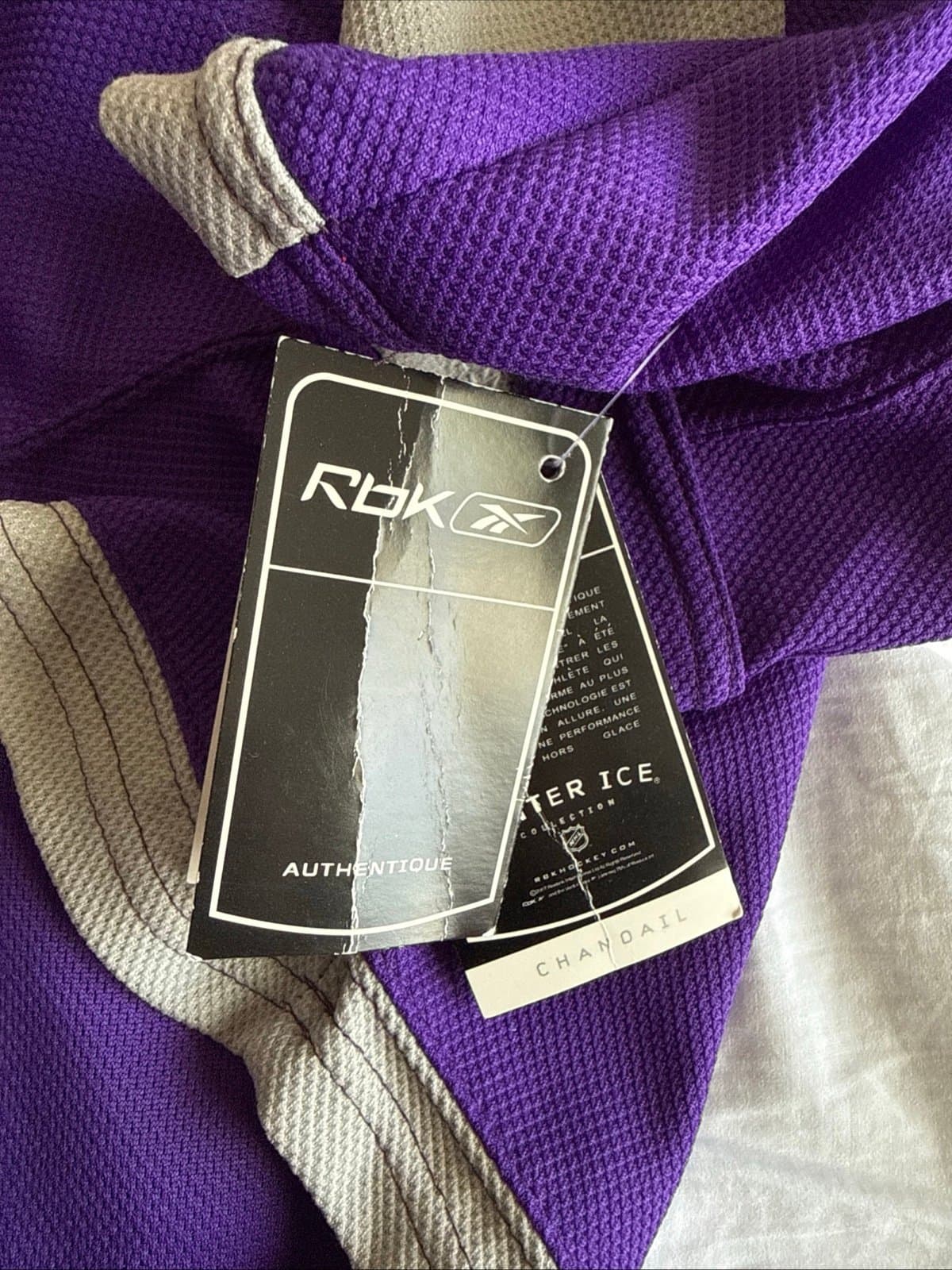 Men’s Patrick Kane #88 Blackhawks Hockey Fights Cancer Jersey Sz 50 - NWT RARE - Thumbnail 5