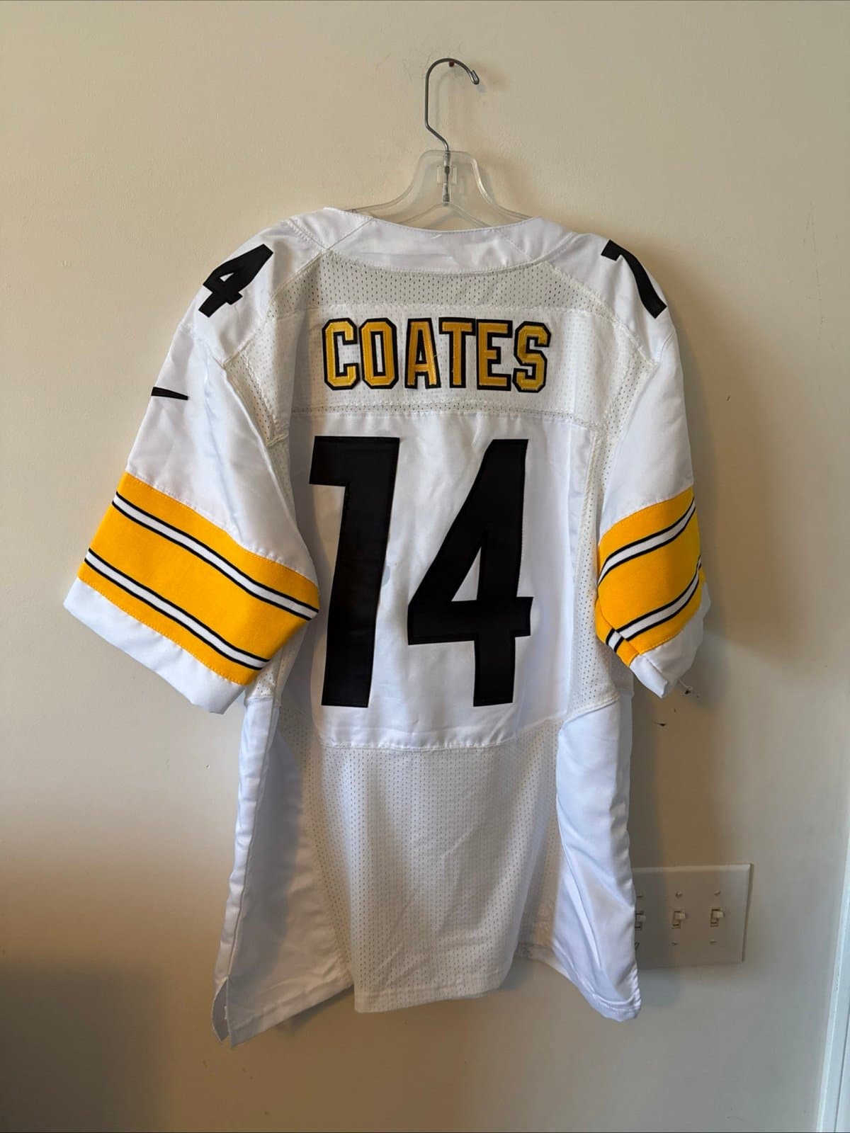 Men’s Nike Pittsburgh Steelers Sammie Coates #14 NFL Jersey Sz 48 - White - Thumbnail 5